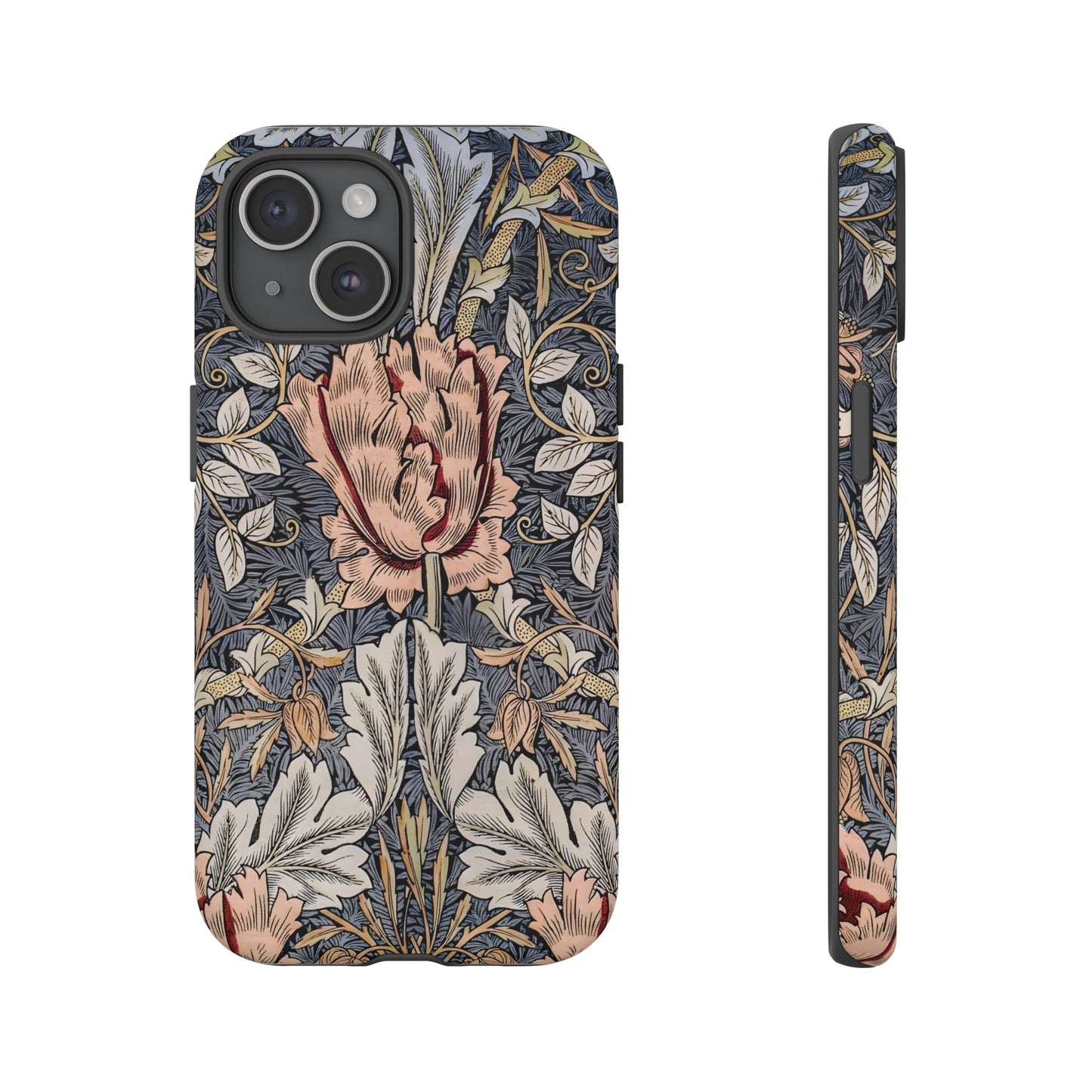 Floral Phone Case, Tough Cases for Stylish Protection, Flower Design, Gift for Her, Phone Accessories, Trendy Mobile Covers