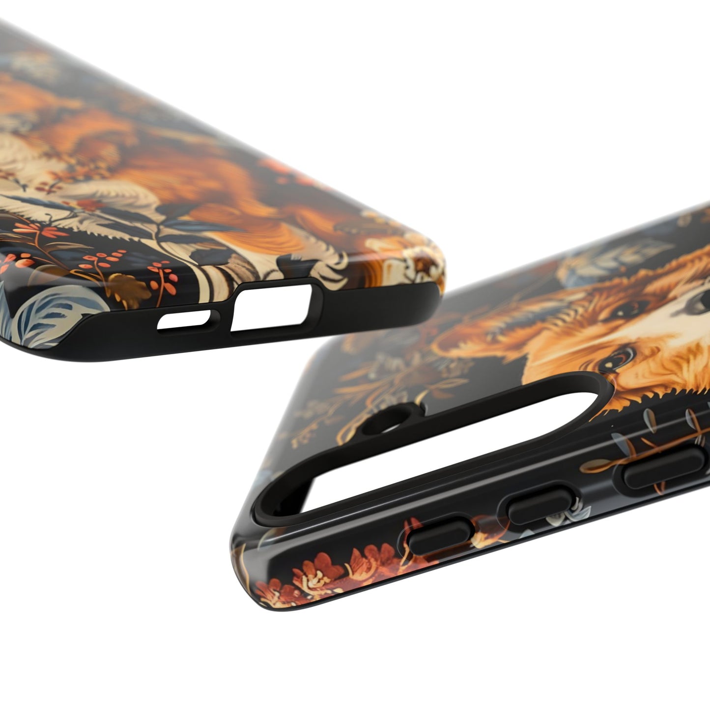 Corgi Floral Phone Case - Tough Cases for Dog Lovers, Cute Pet Accessories, Gift for Dog Owners, Floral Design, Personalized Tech Cover