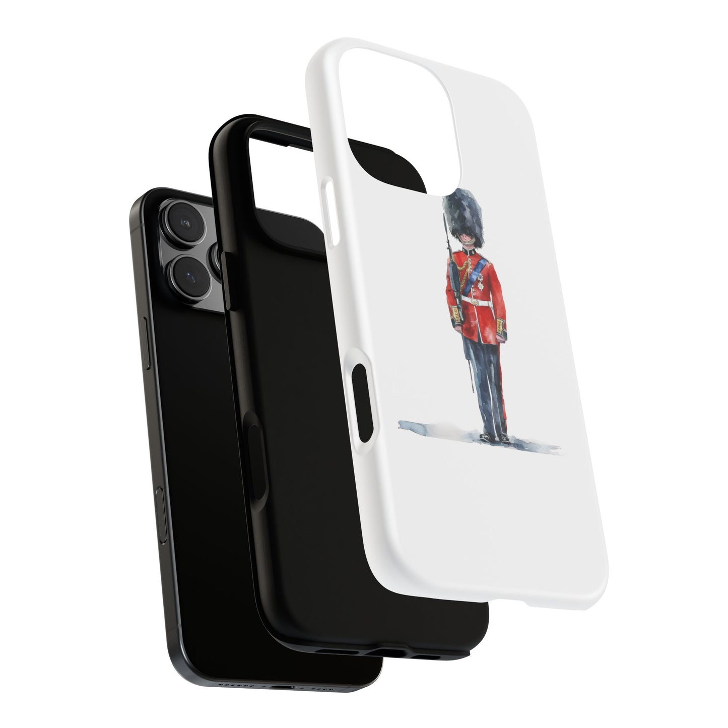 British Royal Guard Phone Case - Tough Cases, Unique Phone Cover, Gift for Her, Cute Accessory, British Soldier Design