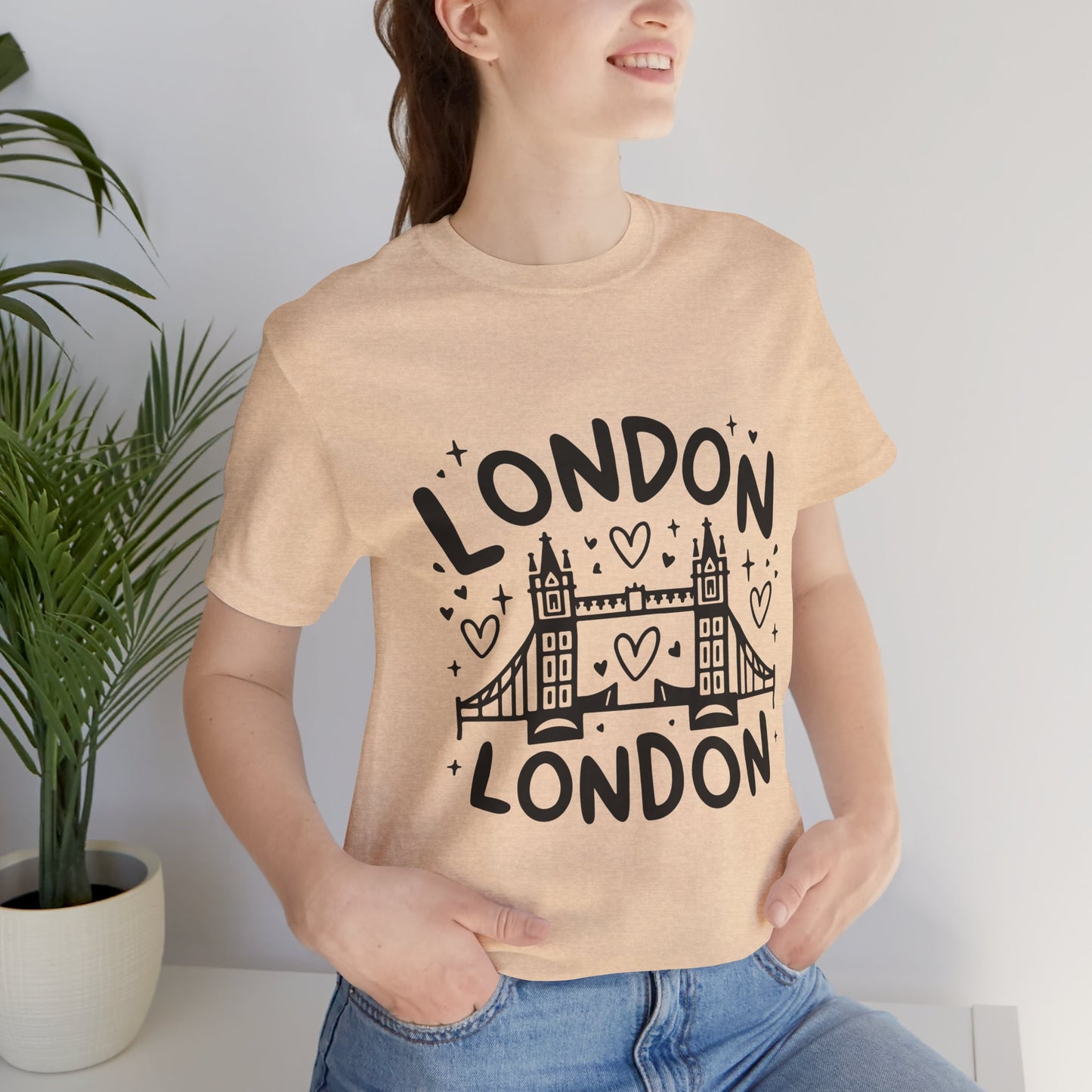 Unisex Jersey Short Sleeve Tee - Love London