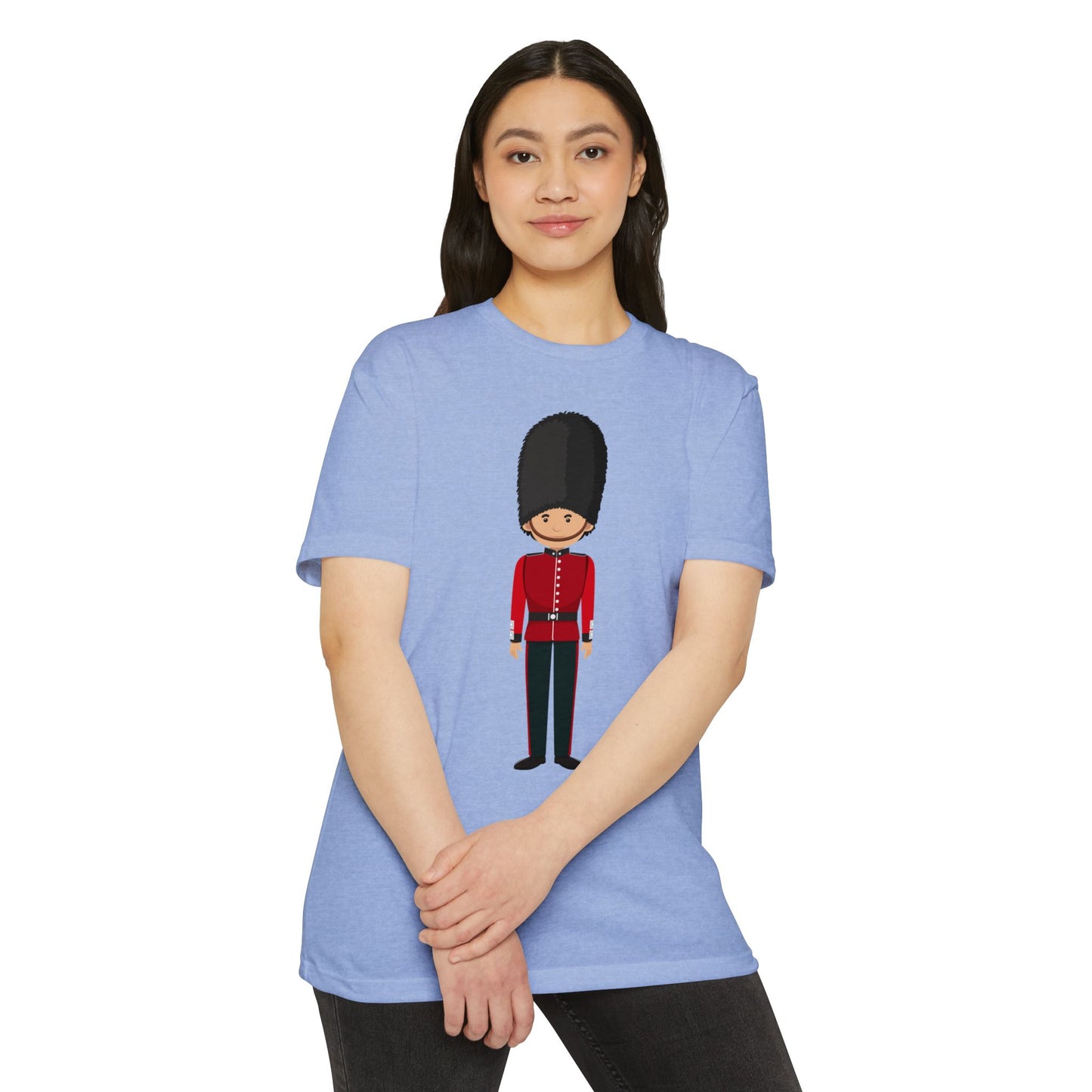 Unisex CVC Jersey T-shirt - Honor in Red - British Soldier Uniforms
