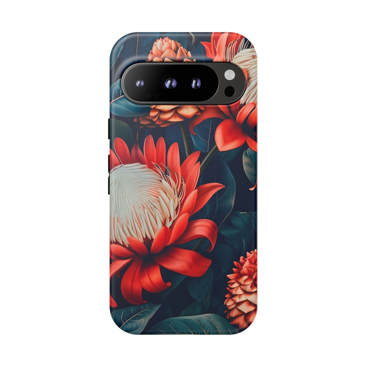 Floral Phone Case for Tough Love, Durable Cover, Unique Gift for Nature Lovers, Birthday, Mother's Day, Floral Design