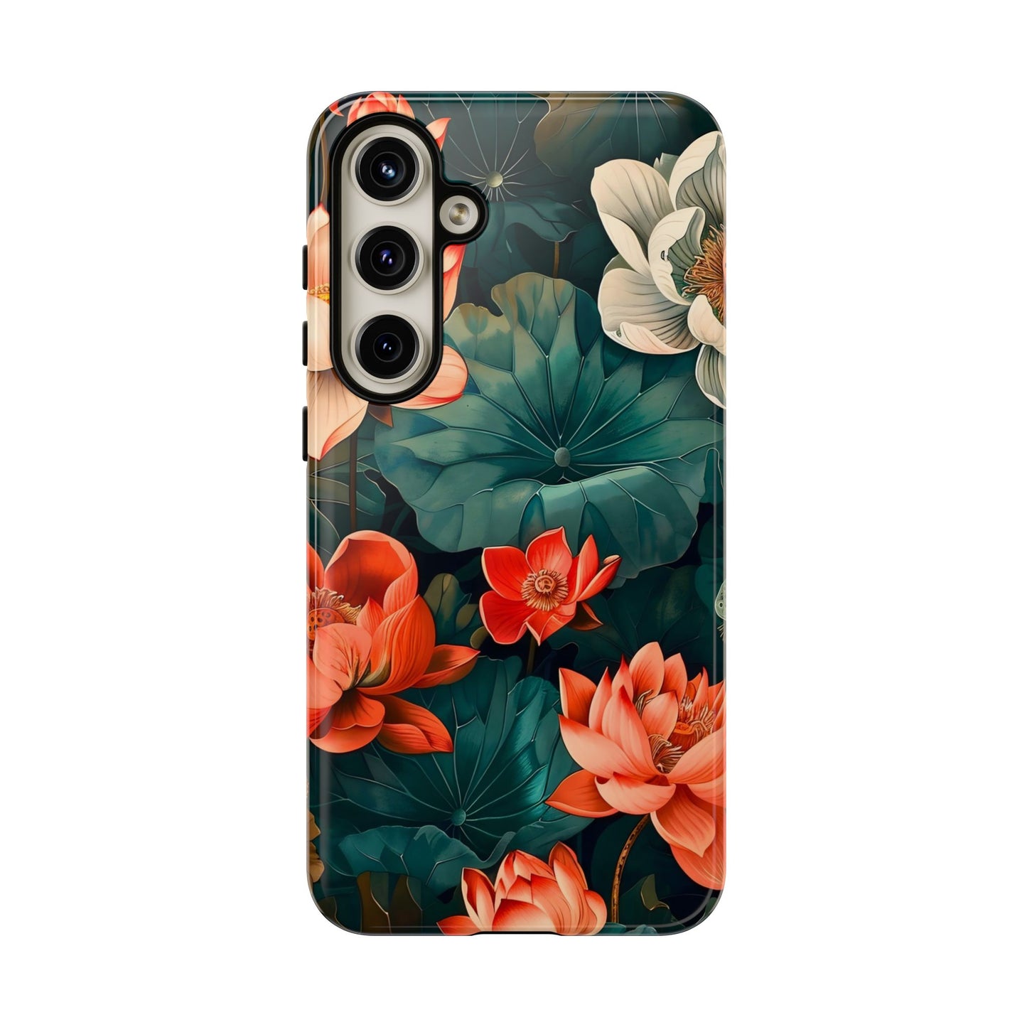 Flower Phone Case, Floral Phone Cover, Tough Case for Floral Lovers, Gift for Her, Stylish Tech Accessories