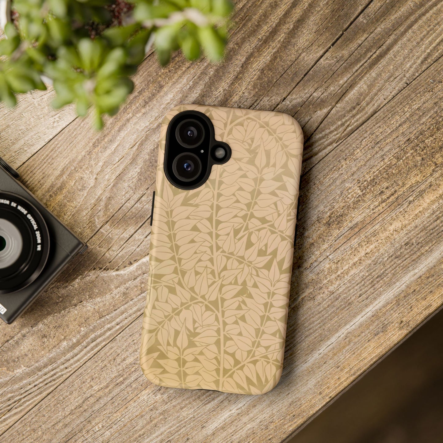 Nature-Inspired Phone Case, Botanical Phone Cover, Eco-Friendly Case, Stylish Protective Cover, Floral iPhone Case