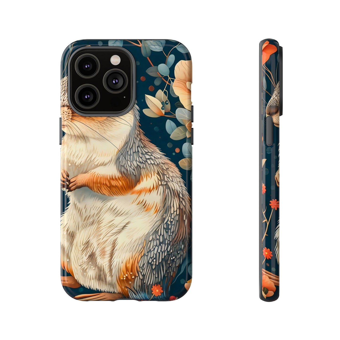 Cute Animal Phone Case, Tough Cases with Adorable Design, Perfect for Gifts, Nature Lovers, Holiday Decor, Eco-Friendly