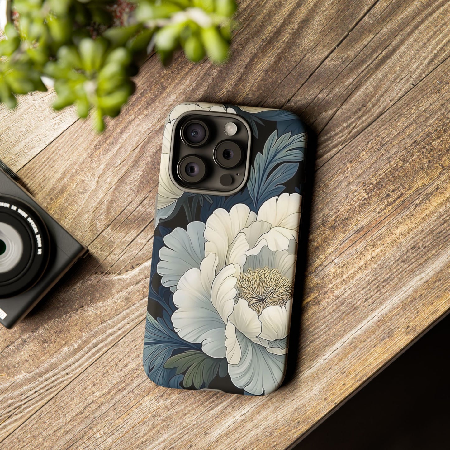 Floral Phone Case - Elegant Tough Cases for Nature Lovers, Stylish Protective Cover for Gifts, Birthdays, Mom's Day, Floral Design