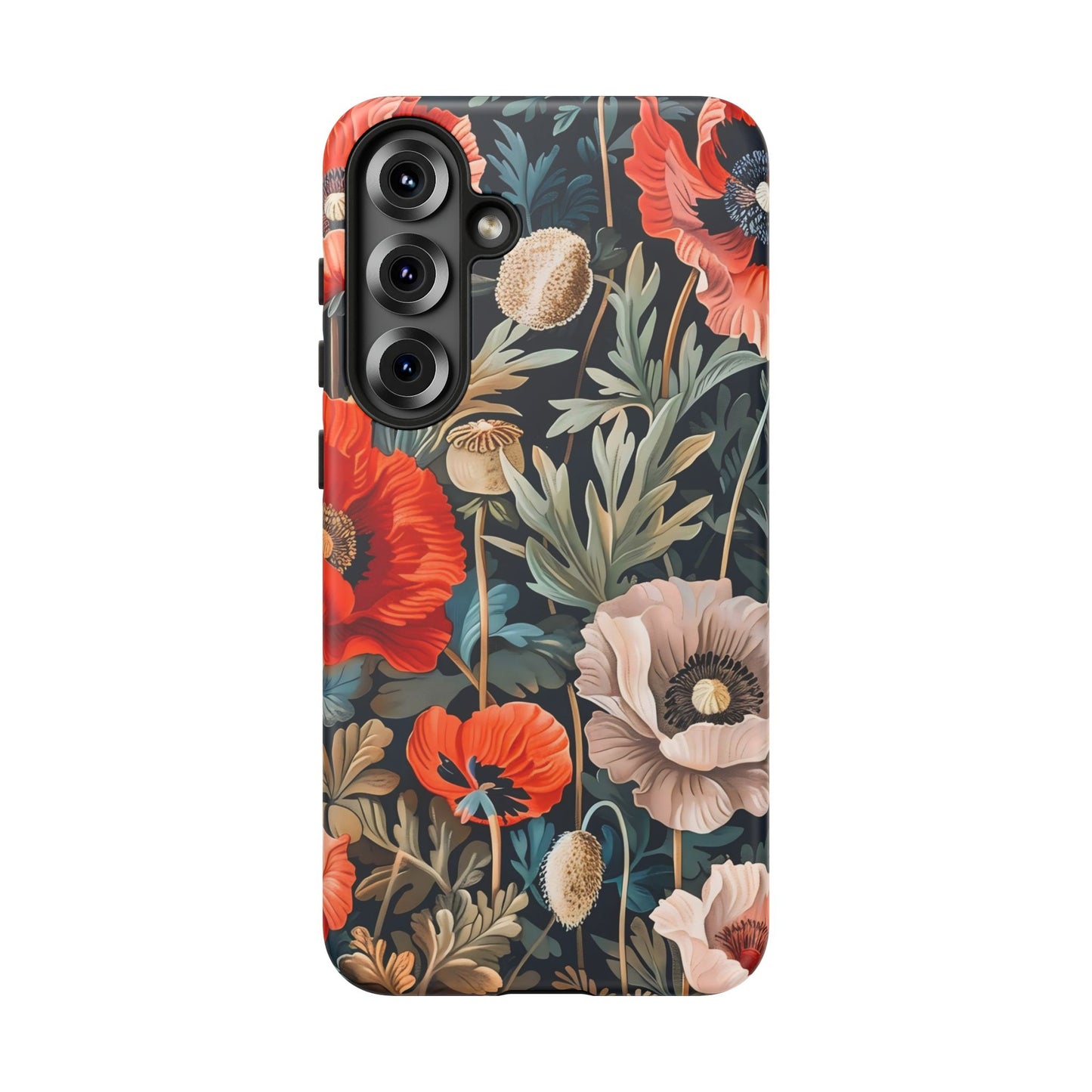 Floral Phone Case - Tough Cases, Flower Design, Chic Tech Accessories, Stylish Gifts, Unique Phone Protectors