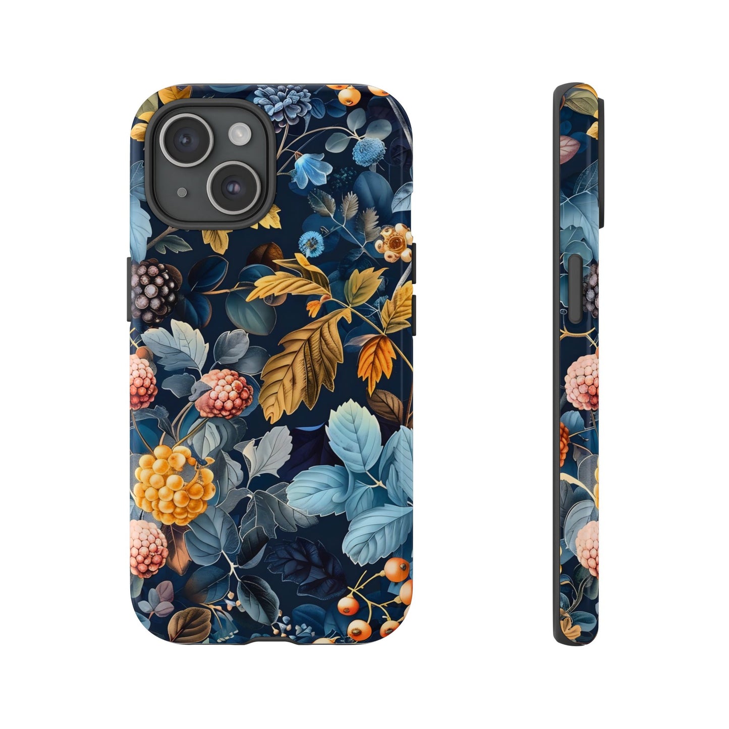 Floral iPhone Case, Tough Phone Cover, Nature-inspired Accessory, Gift for Her, Trendy Protection Case