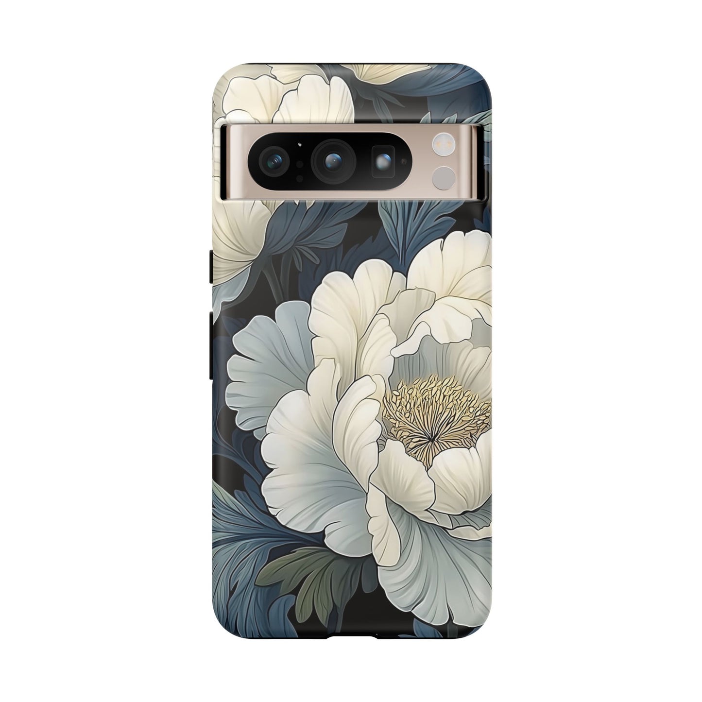 Floral Phone Case - Elegant Tough Cases for Nature Lovers, Stylish Protective Cover for Gifts, Birthdays, Mom's Day, Floral Design