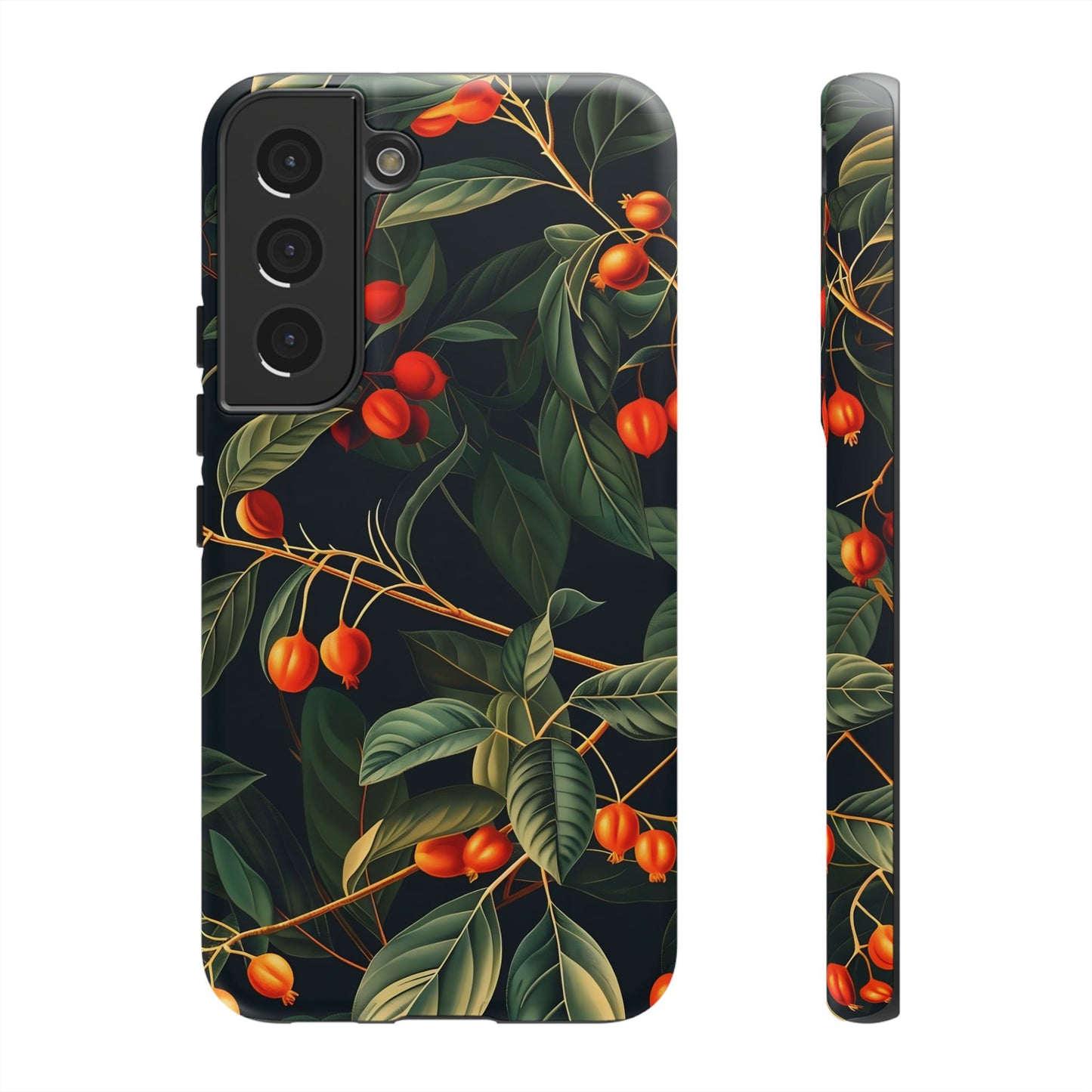 Tough Cases, Floral Phone Case, Nature-Inspired Tech, Unique Gift, Phone Accessory, Botanical Design, Fall Vibes