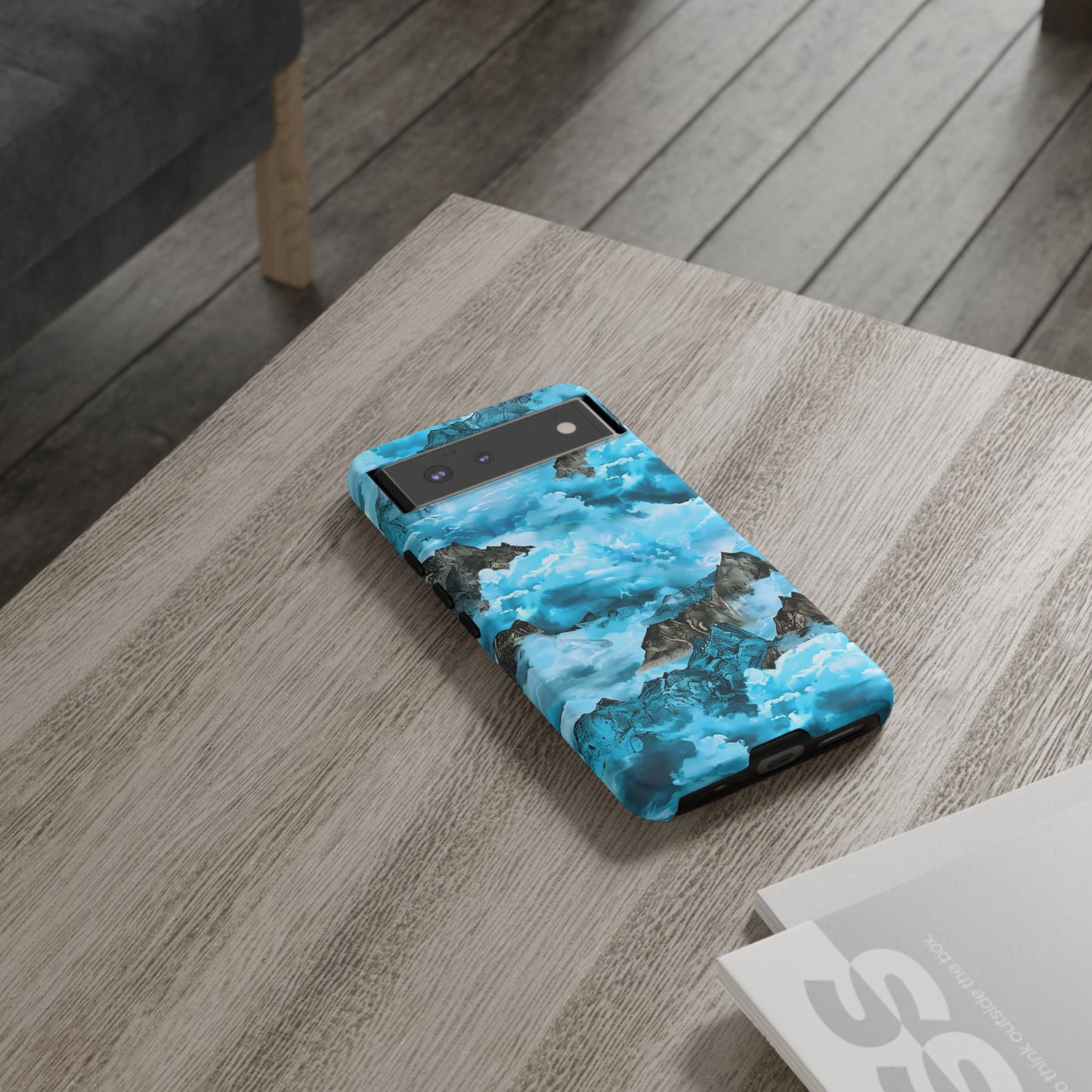 Mountain Wave Phone Case - Adventure Gear, Outdoor Gifts, Stylish Cases, Trendy Accessories, Nature Lovers