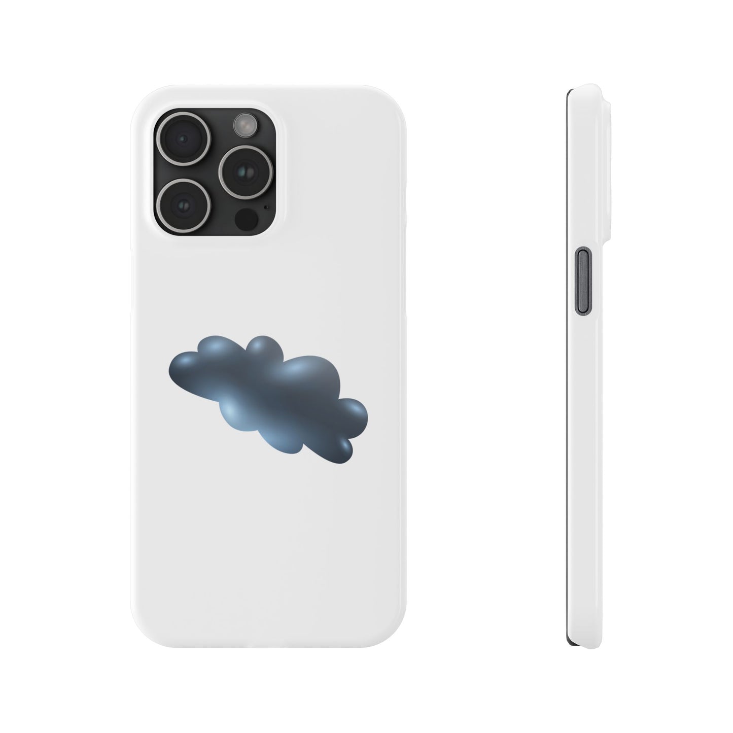 Soft Cloud Slim Phone Cases | Aesthetic Phone Cover, Cute Gift for Teens, Minimalist Design, Trendy Phone Accessories, Cloud Lover
