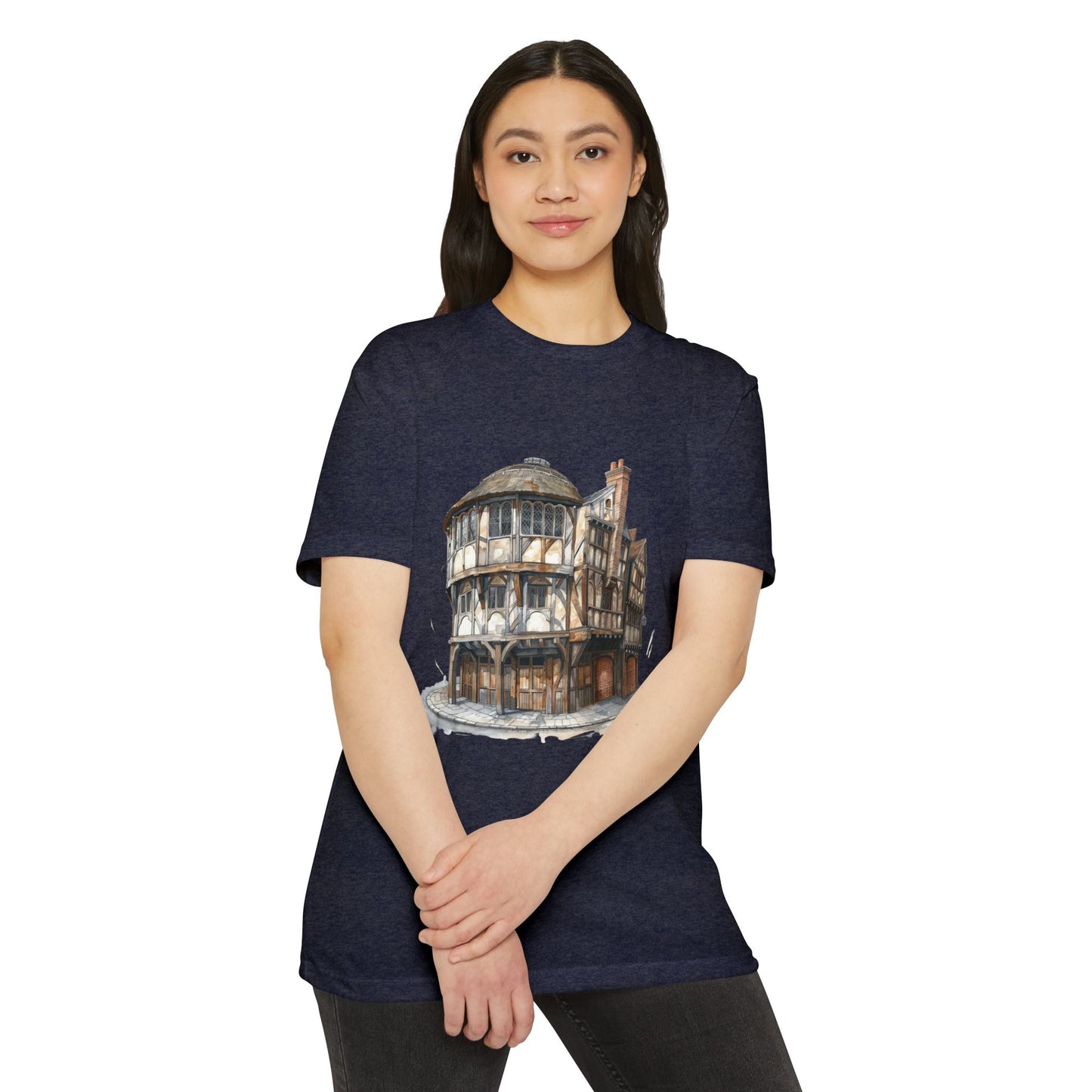 Unisex CVC Jersey T-shirt - Pints and Stories - Life at a British Pub