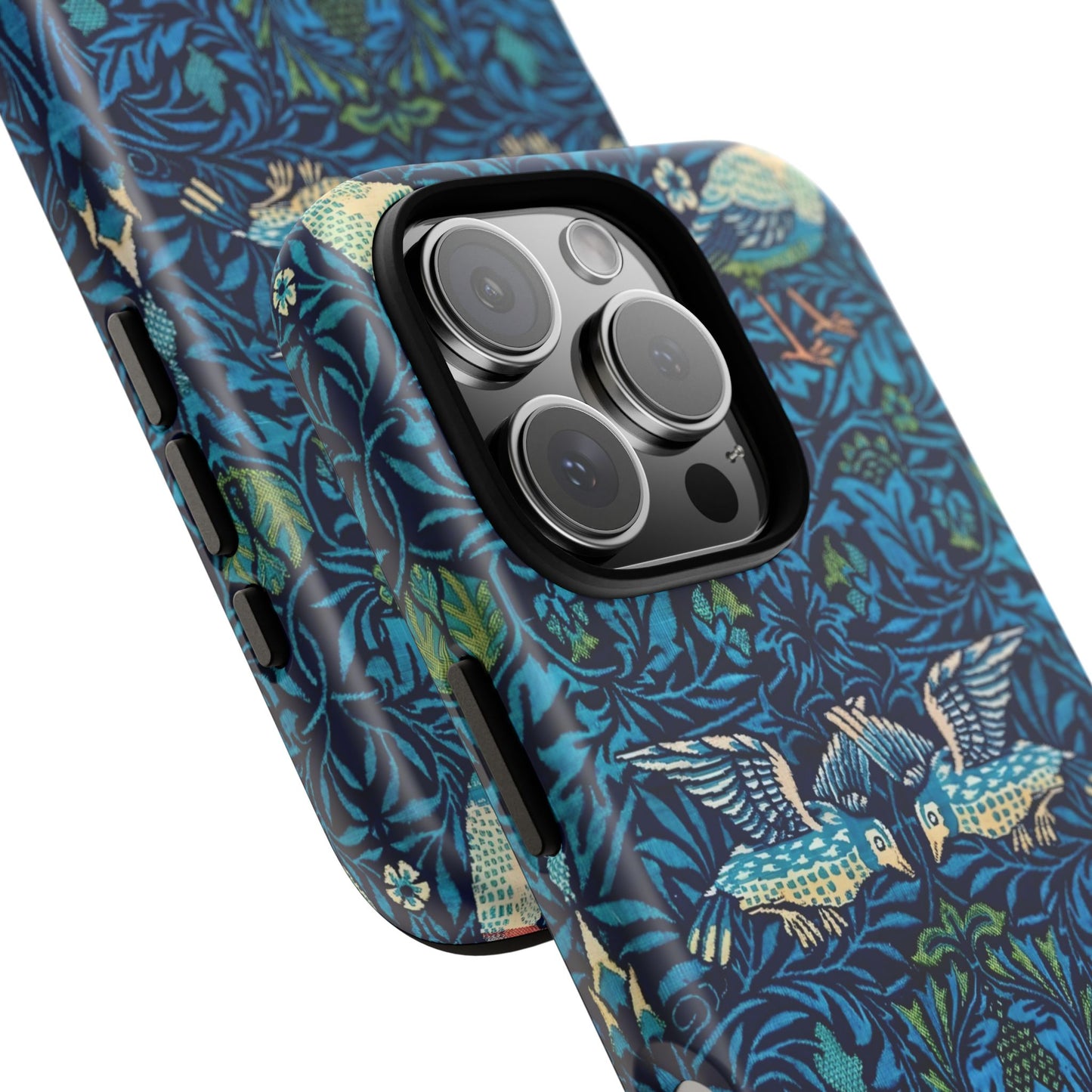 Elegant Bird Pattern Phone Case | Nature Lover Gift, Stylish Mobile Cover, Floral Design, Eco-Friendly, Unique Cell Phone Protector