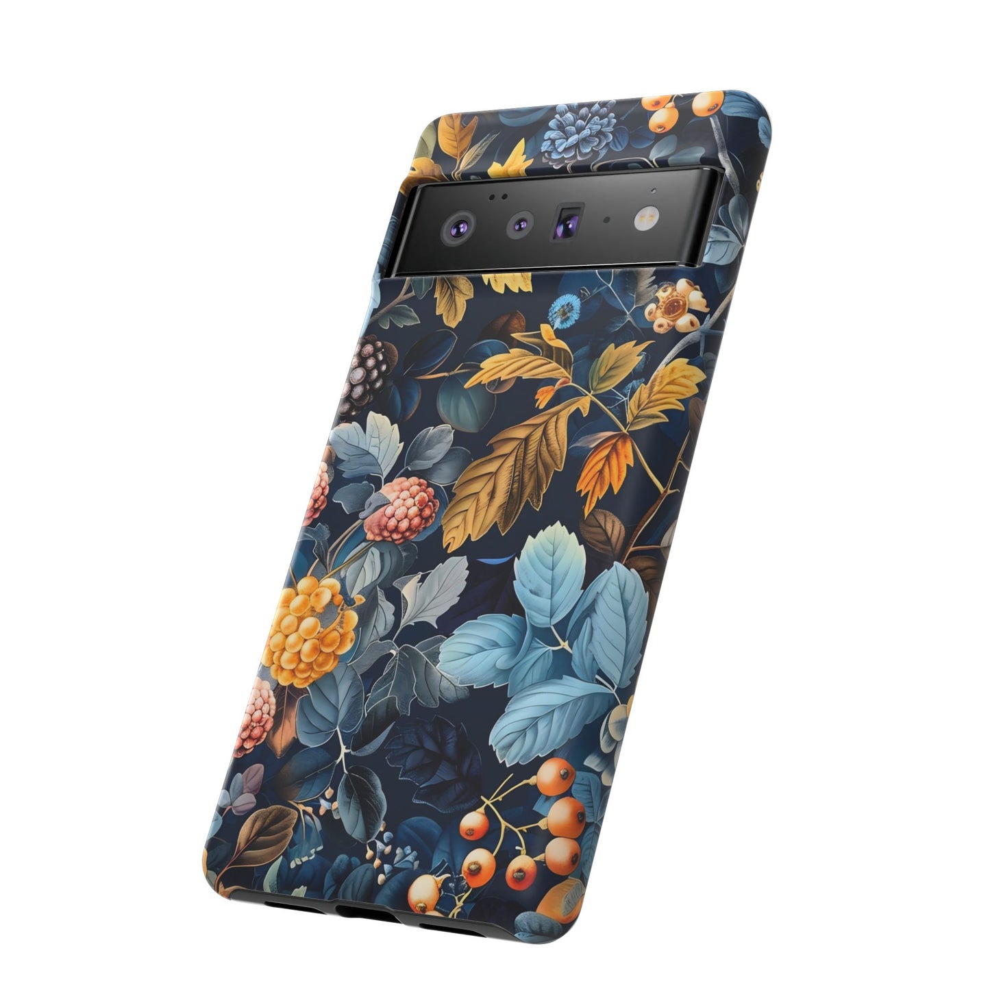 Floral iPhone Case, Tough Phone Cover, Nature-inspired Accessory, Gift for Her, Trendy Protection Case