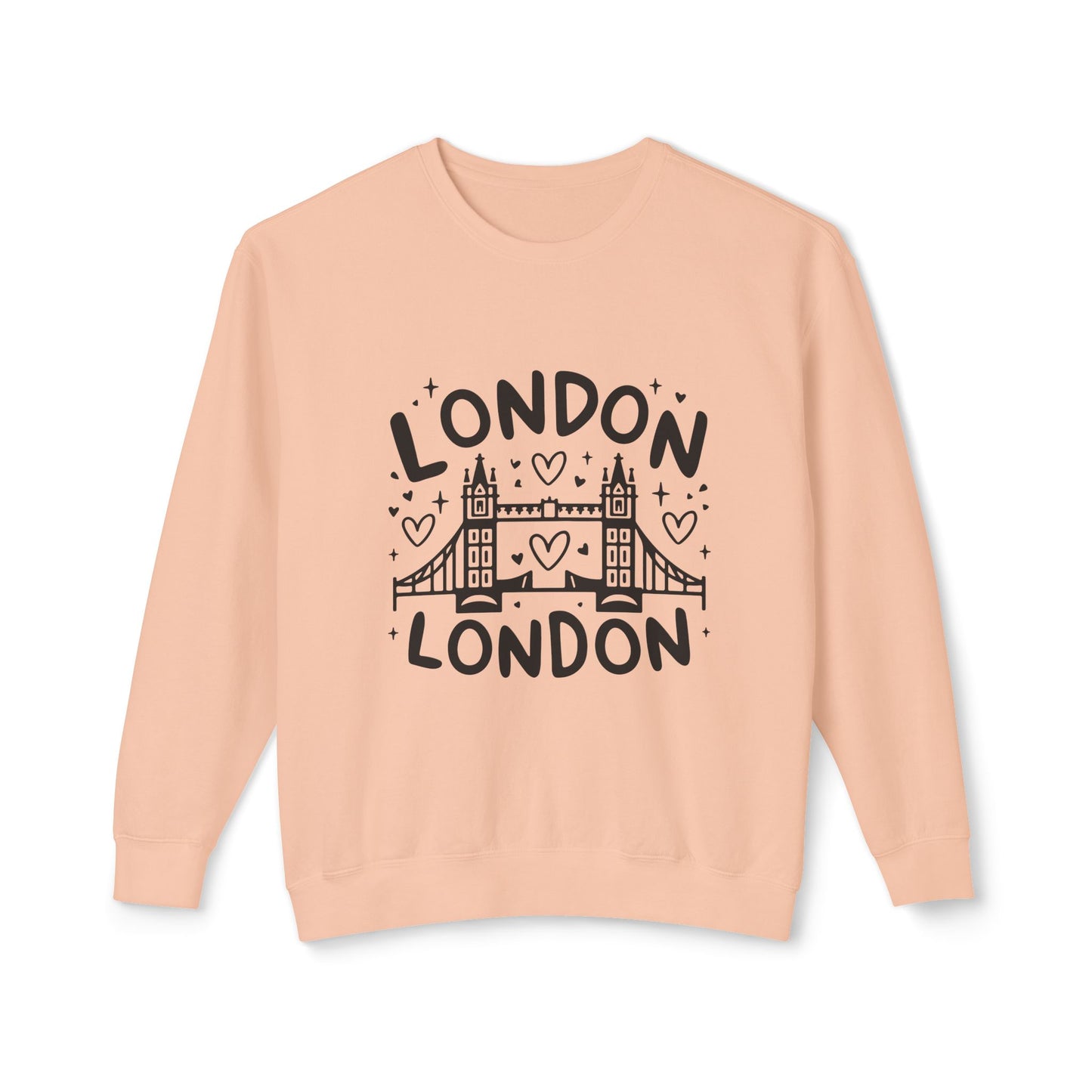 Unisex Lightweight Crewneck Sweatshirt - Adorable London