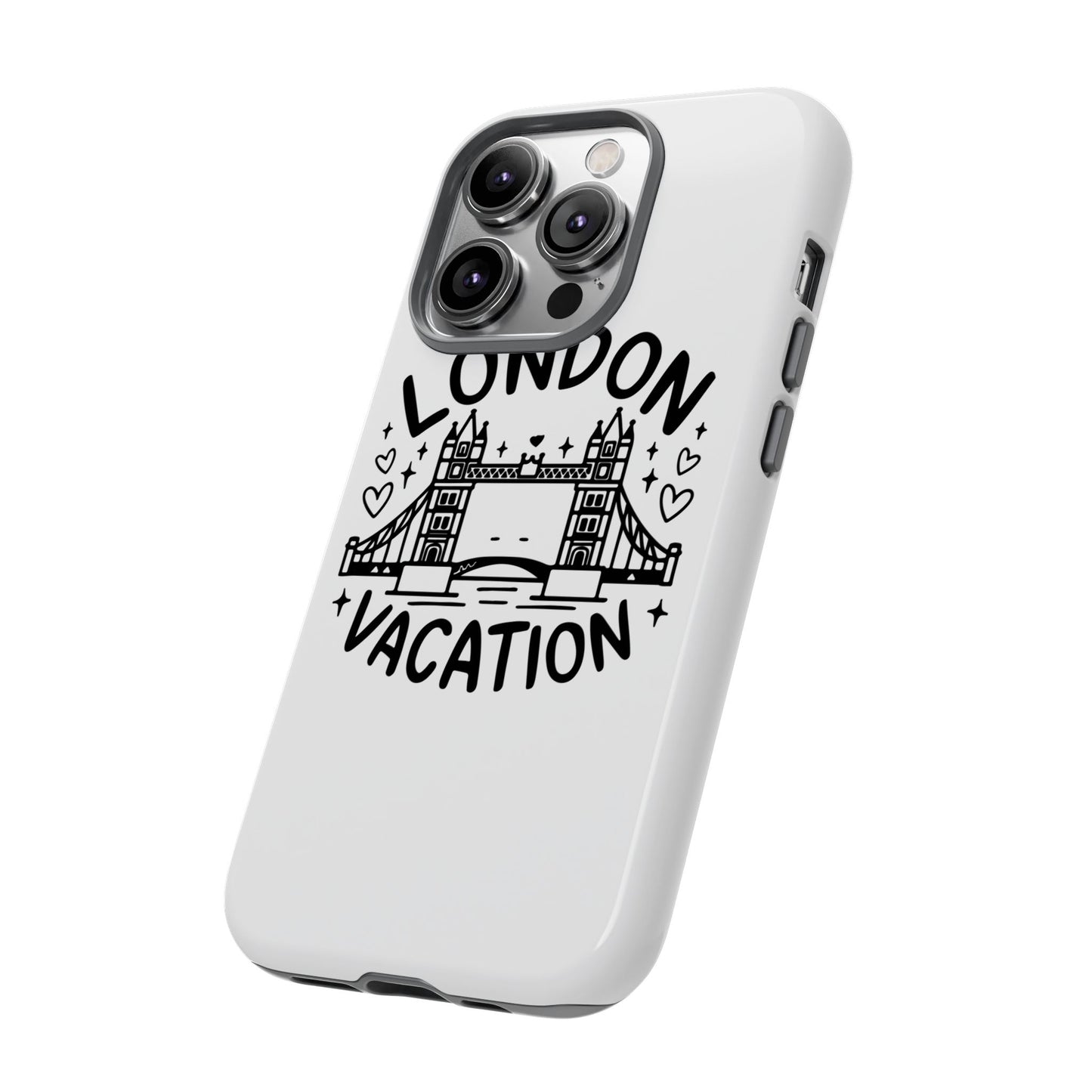 London Vacation Phone Case, Travel Accessories, Unique Gift, London Lover, Custom Phone Cover, Vacation Souvenir