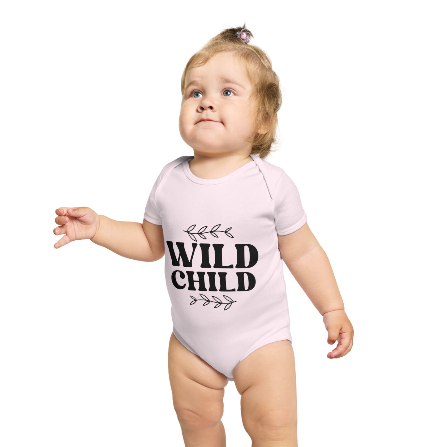 Wild Child Short Sleeve Baby Bodysuit - Cute Baby Outfit for Playful Littles
