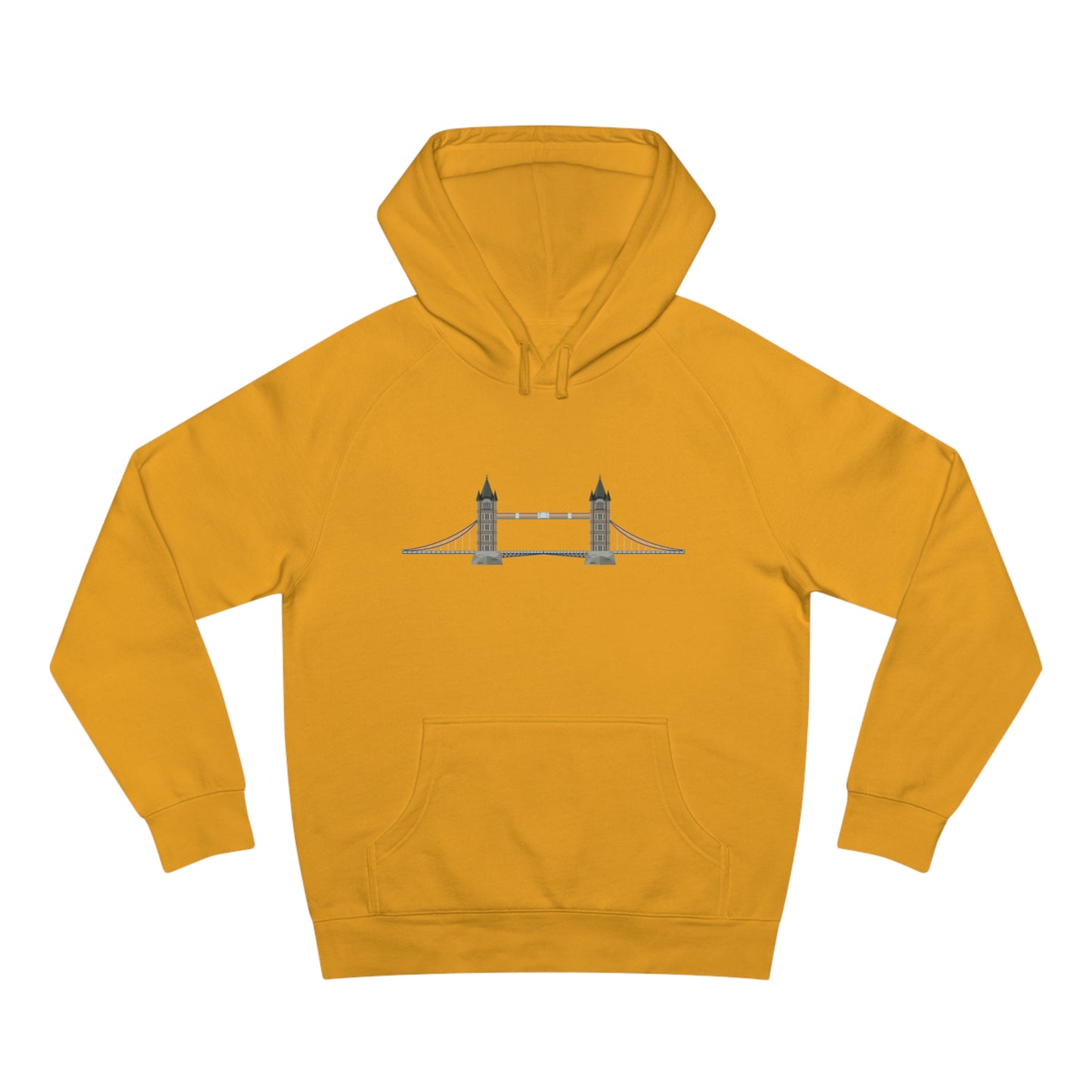 Relaxed Unisex Hoodie - Tower Bridge