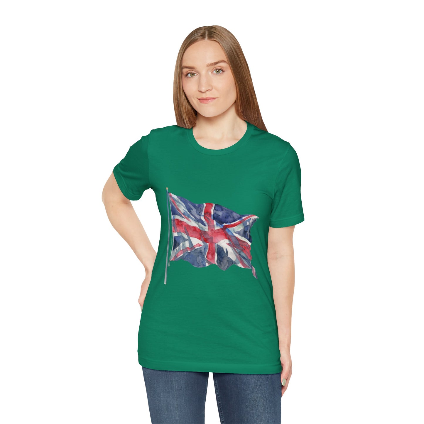 Unisex Jersey Short Sleeve Tee - British Flag - Iconic Union Jack Design
