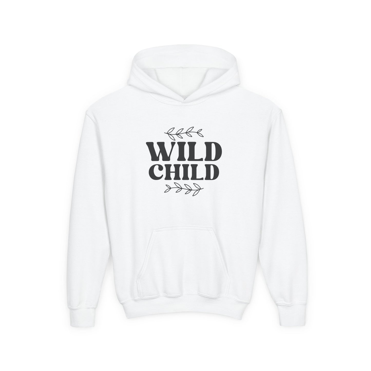 Wild Child Youth Hooded Sweatshirt - Cozy Style for Adventurous Kids