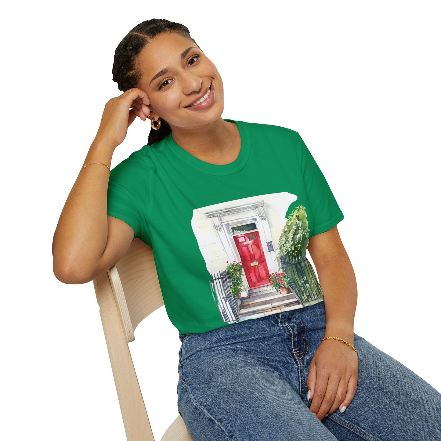 Unisex Softstyle T-Shirt - England Aesthetics - Embracing Classic British Charm and Style