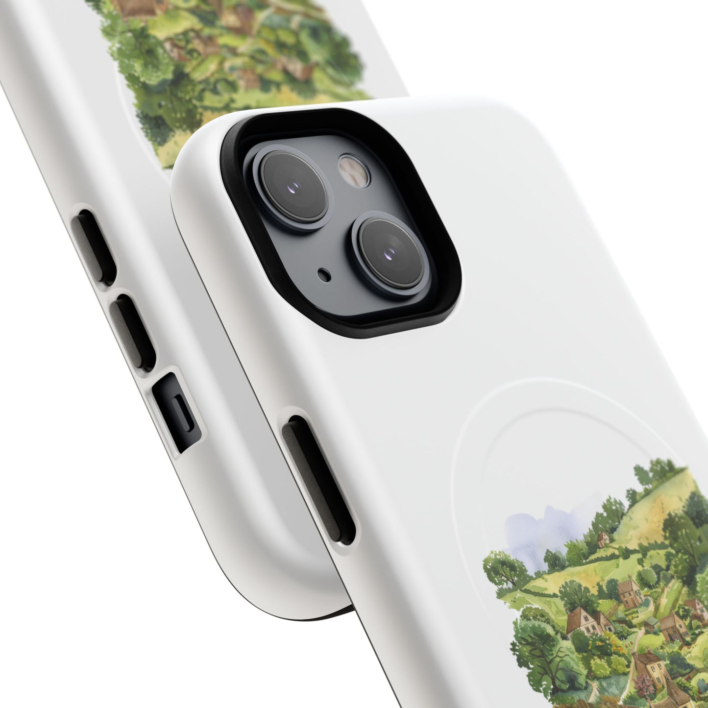Countryside Scene Magnetic Phone Case, Nature Lover Gift, Customized Phone Cover, Outdoor Adventure Accessory, Eco-Friendly Design