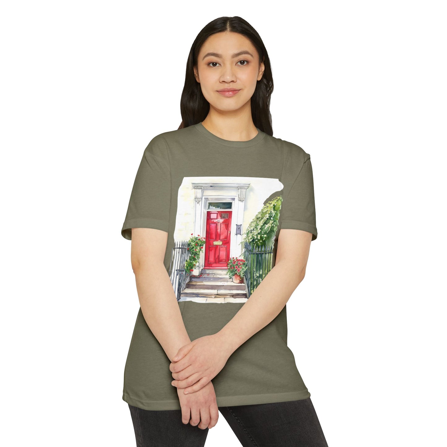 Unisex CVC Jersey T-shirt - Scenic Landscapes and Natural Beauty