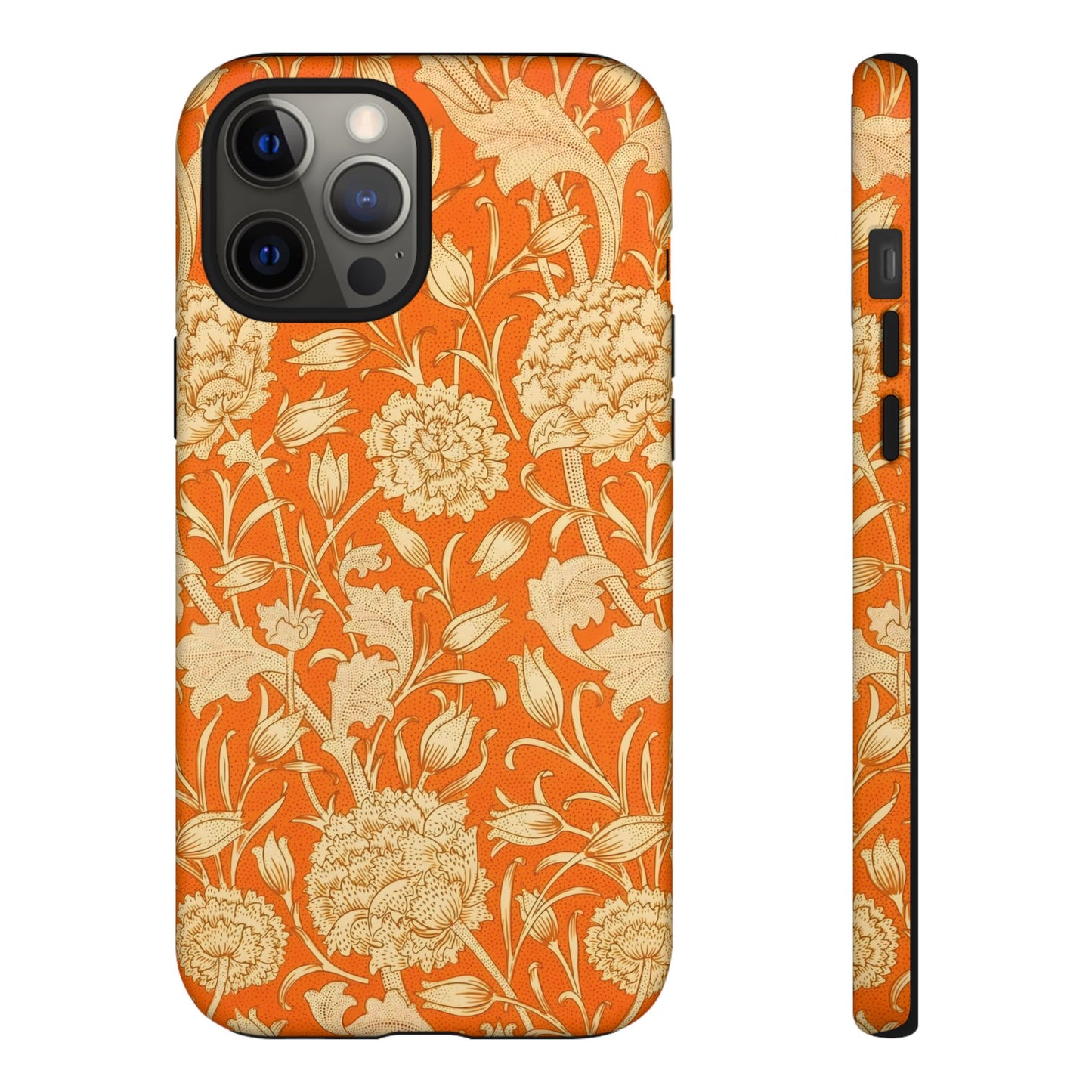 Floral Phone Case, Vibrant Tough Cases for Garden Lovers, Stylish Protection, Gift for Birthdays, Spring Decor, Unique Design