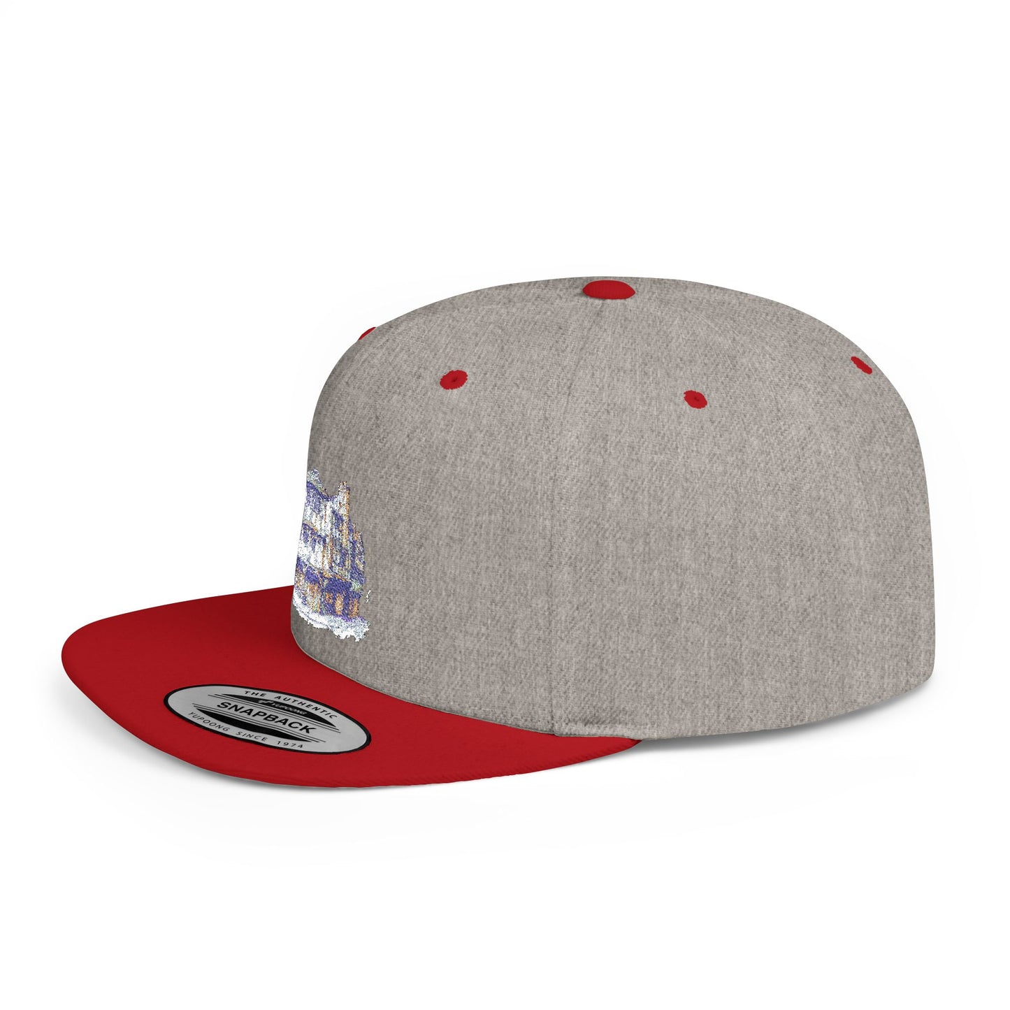 Stylish Flat Bill Snapback Hat, Trendy Cap for Graphic Lovers, Perfect for Festivals, Birthdays, and Everyday Wear