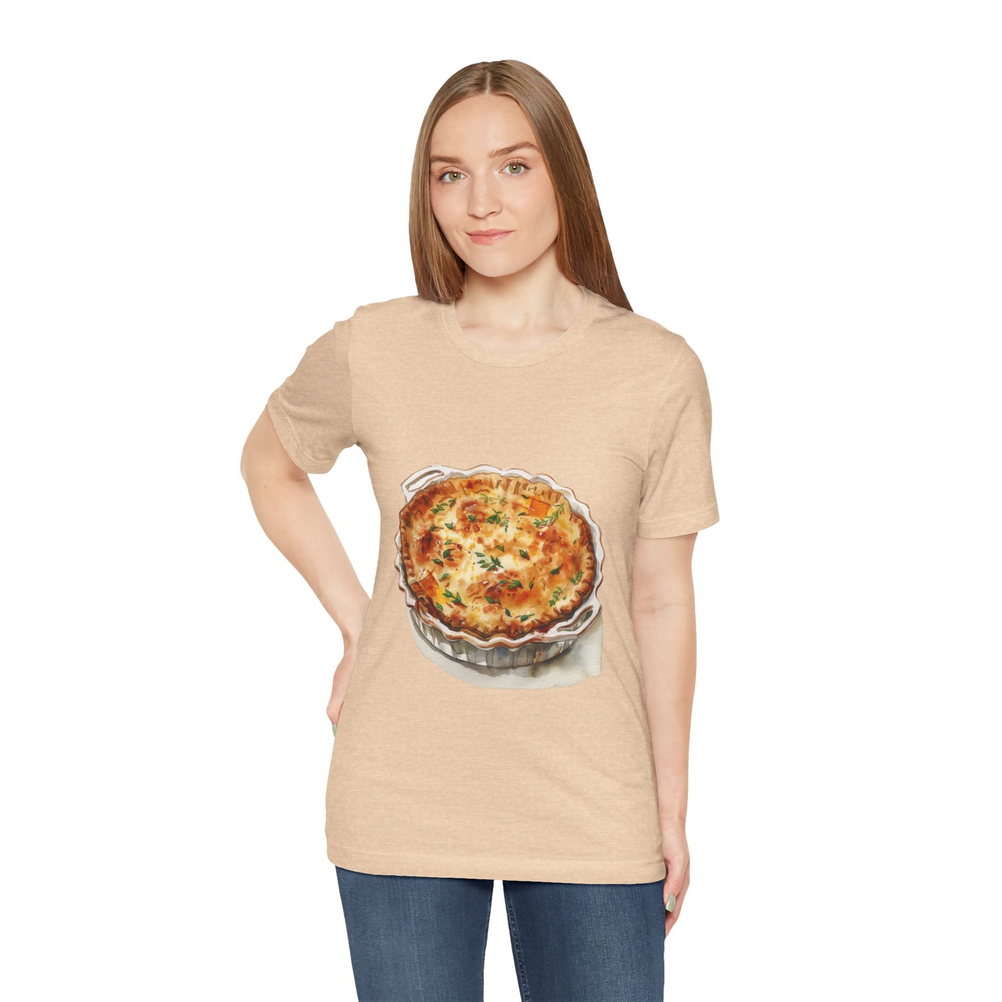 Unisex Jersey Short Sleeve Tee - The Flavors of Britain - Traditional Recipes Reimagined