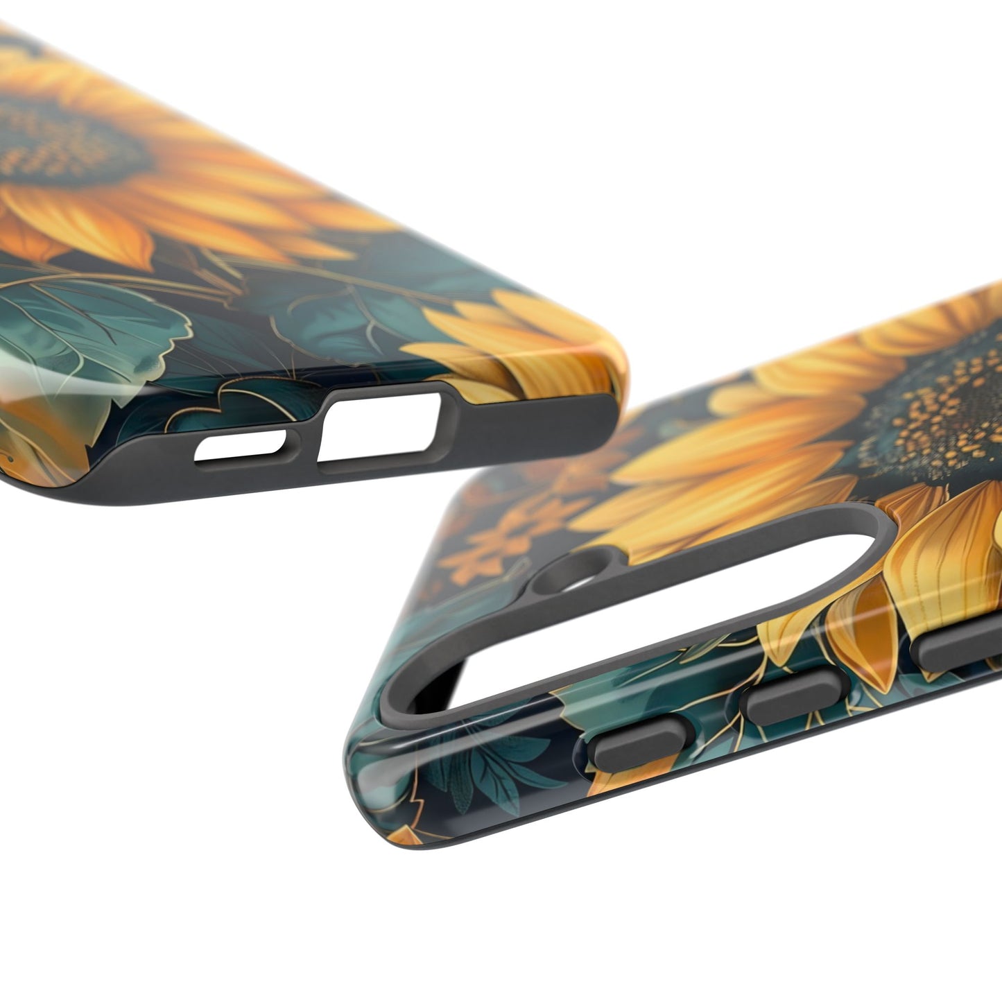 Sunflower Phone Case - Bright Floral Design, Stylish Tough Cover for Sunflower Lovers, Gift for Plant Enthusiasts, Mom Gift, Nature Lovers