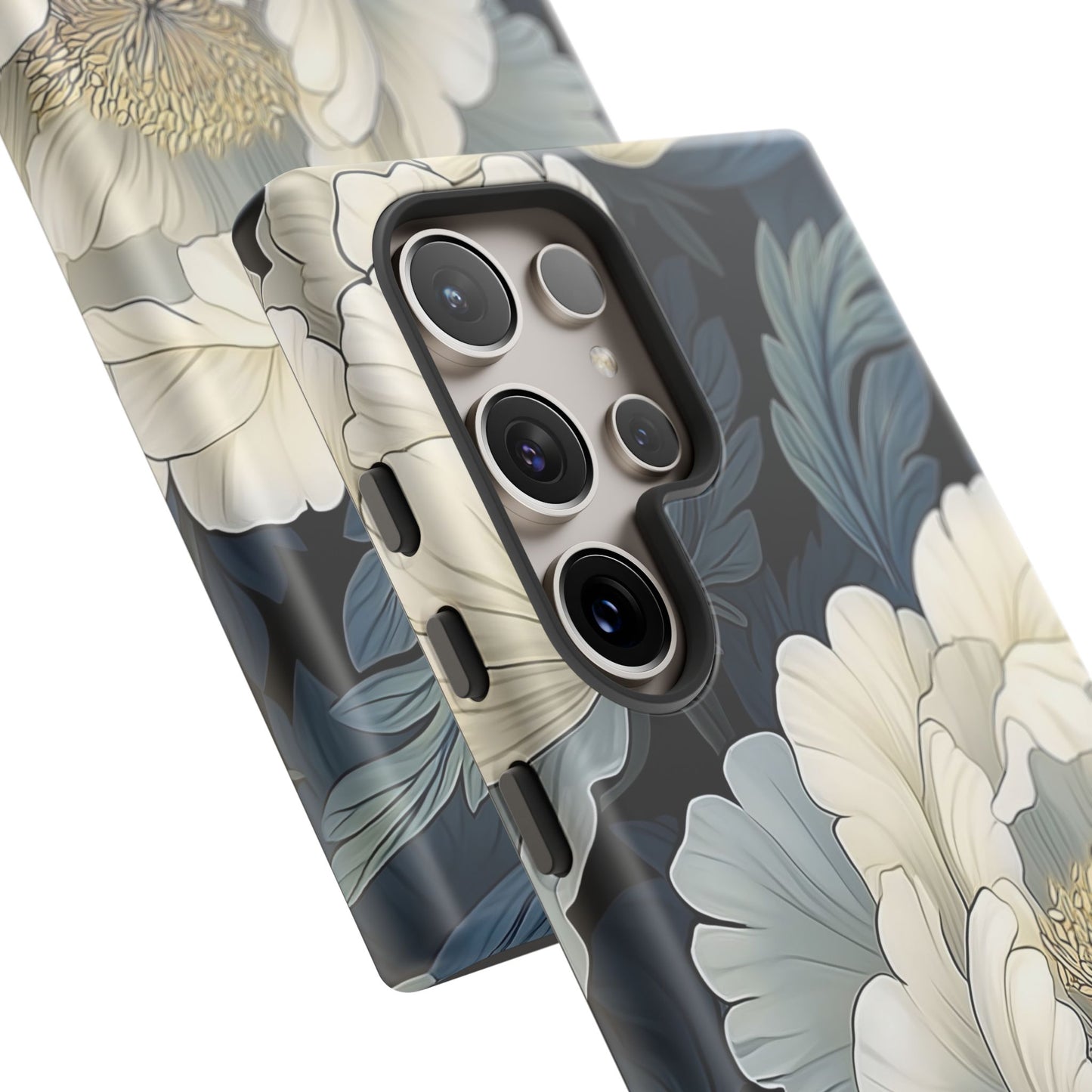 Floral Phone Case - Elegant Tough Cases for Nature Lovers, Stylish Protective Cover for Gifts, Birthdays, Mom's Day, Floral Design