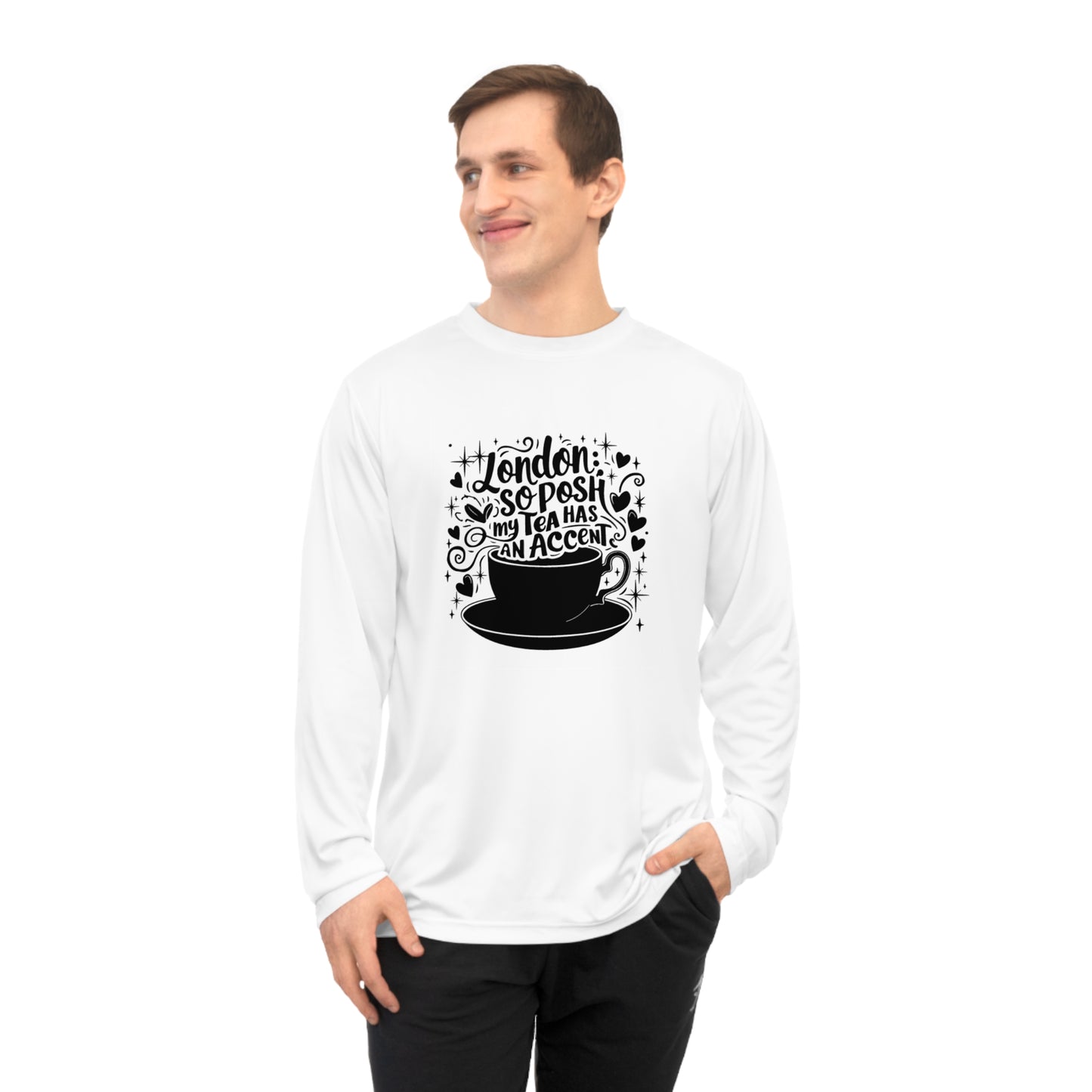 Unisex Performance Long Sleeve Shirt - London's Nostalgic Tea