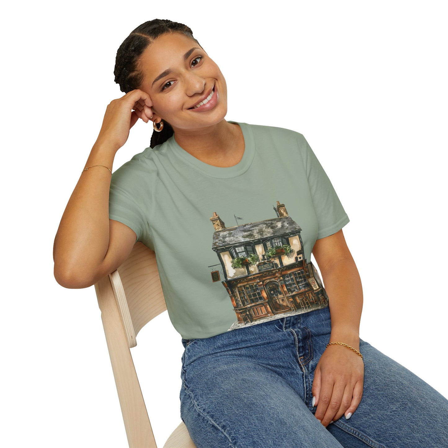Unisex Softstyle T-Shirt - Charming & Cozy - Life in a British Village House