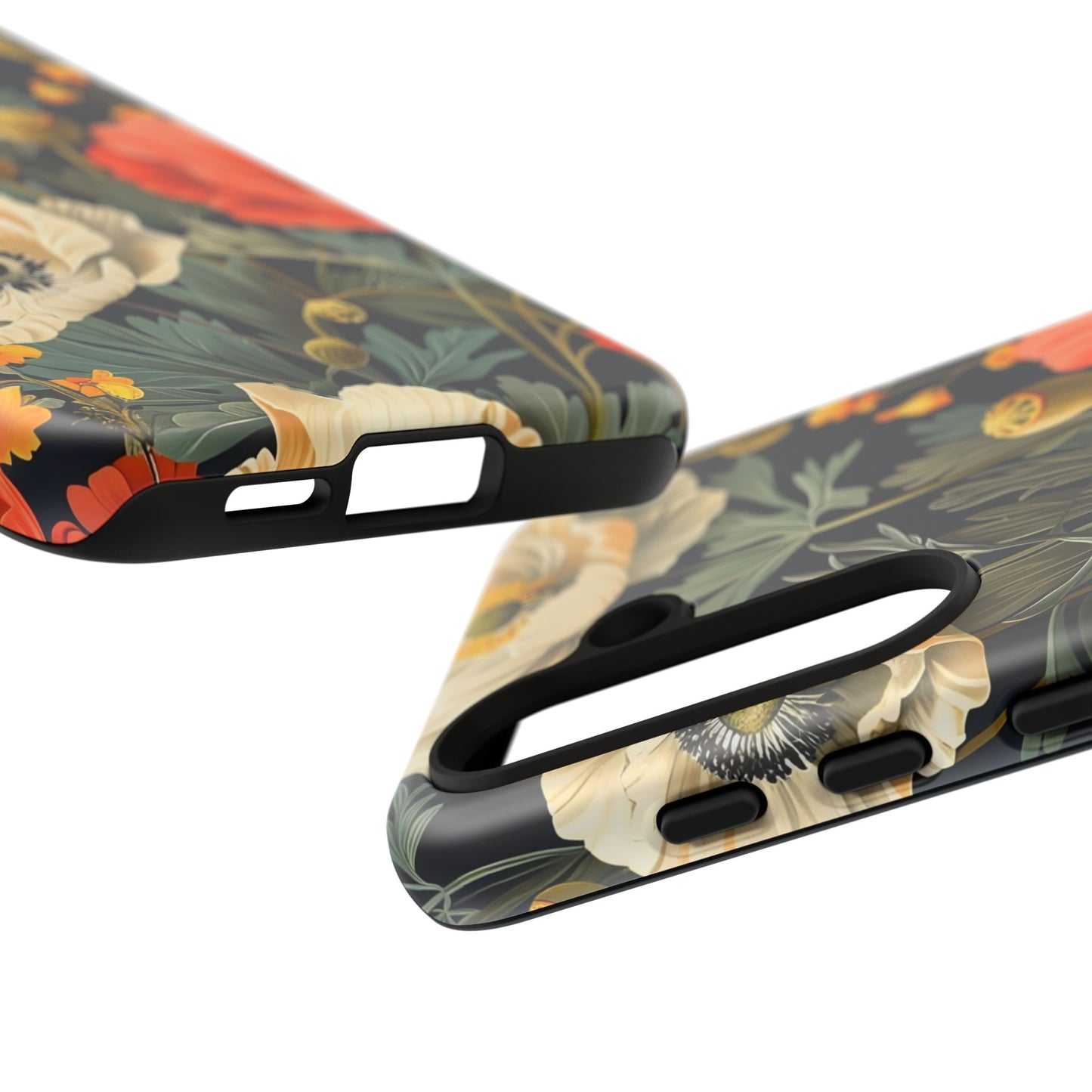 Floral Phone Case - Tough Cases with Vibrant Garden Design, Phone Accessory, Gift for Her, Spring Style, Nature Lover