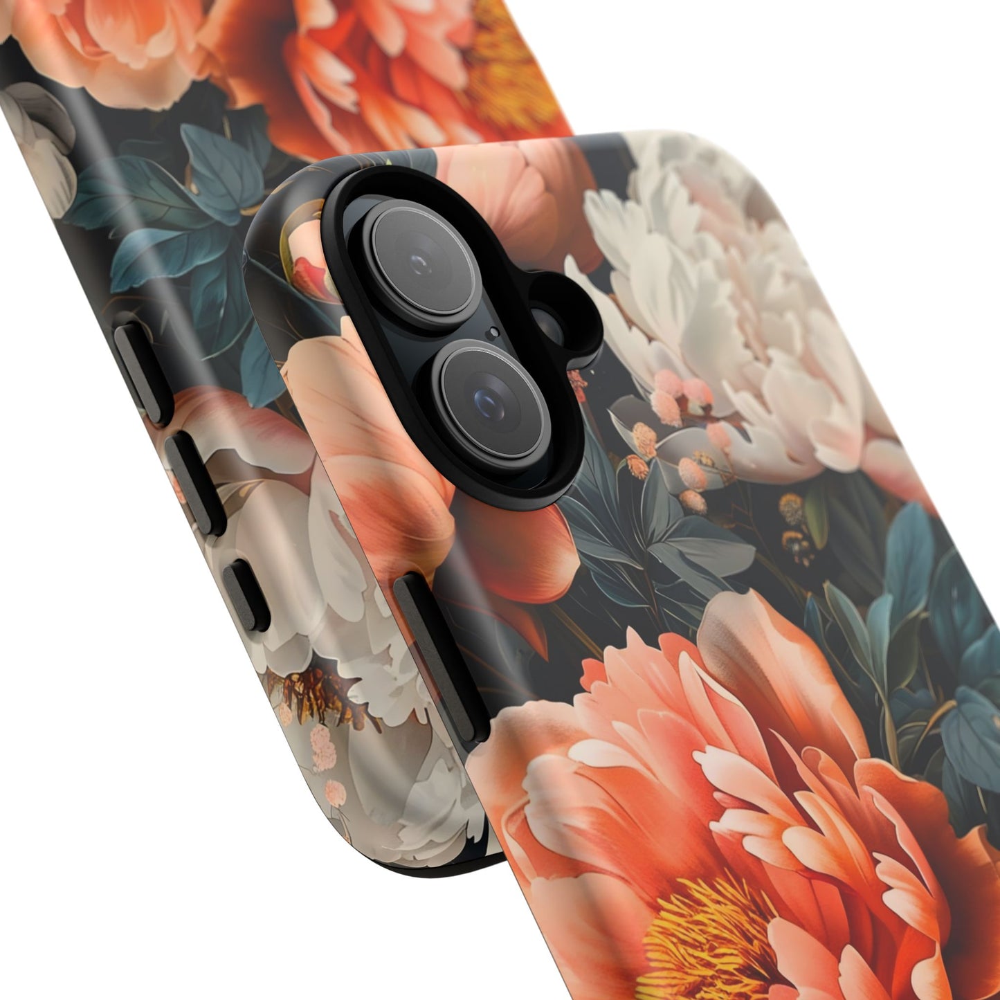 Floral Phone Case - Tough Cases, Durable Cover, Flower Design, Unique Gift, Phone Accessories