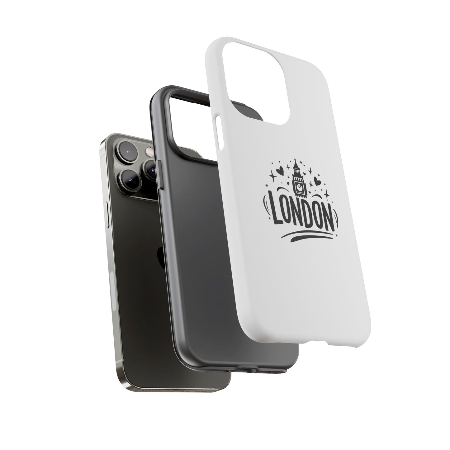 Stylish Phone Case for London Lovers, London Gift, Travel Accessory, Unique Smartphone Case, Cityscape Phone Cover