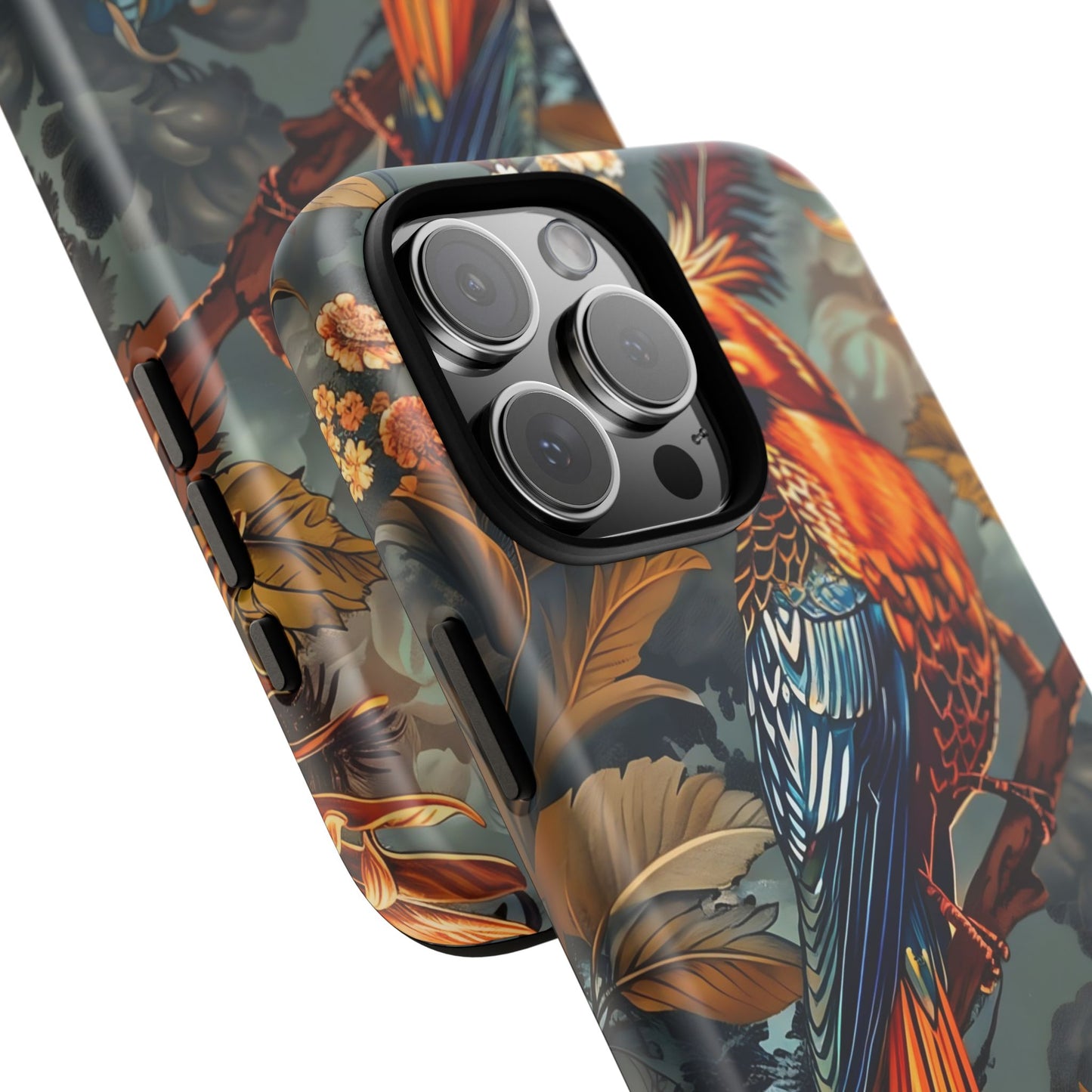 Tough Cases: Vibrant Bird Phone Case, Nature Lover Gift, Outdoor Adventure Accessory, Phone Protection, Wildlife Enthusiast