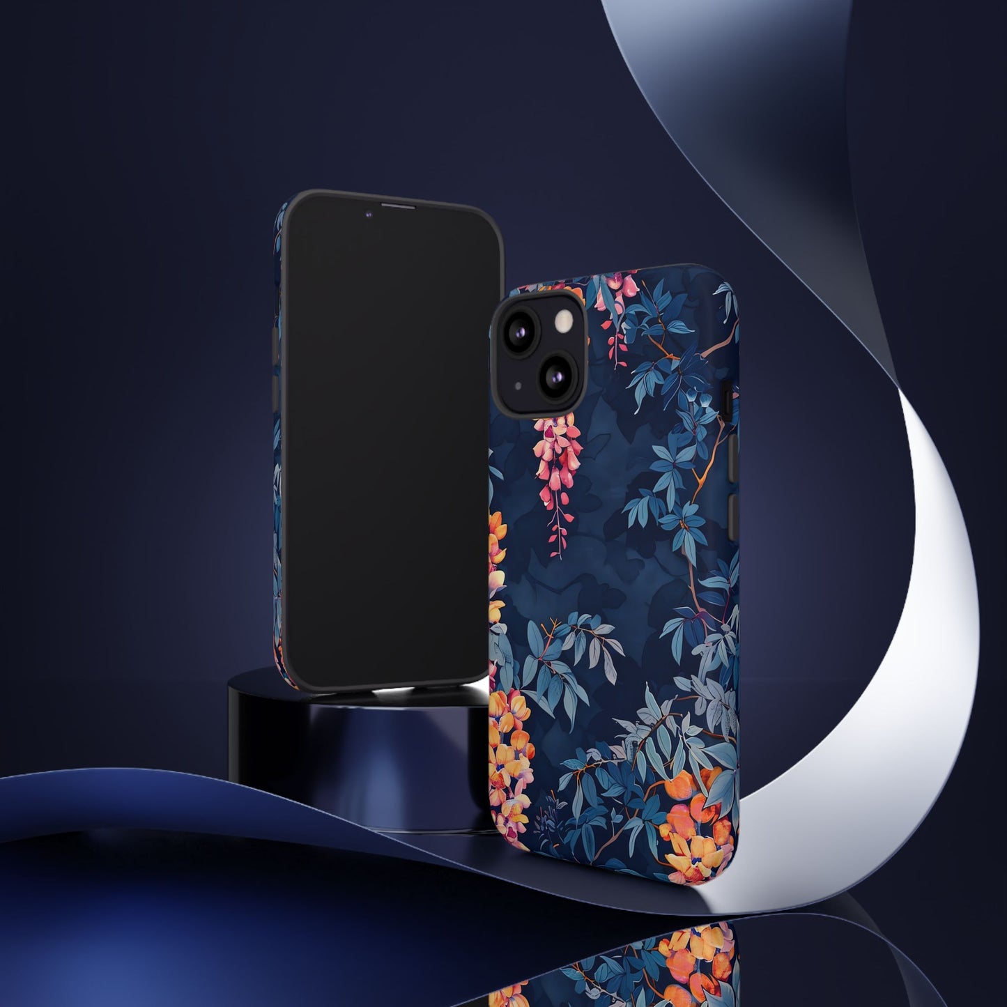 Floral iPhone Case, Tough Phone Cover, Gift for Her, Nature Lover Accessory, Spring Decor, Unique Floral Design