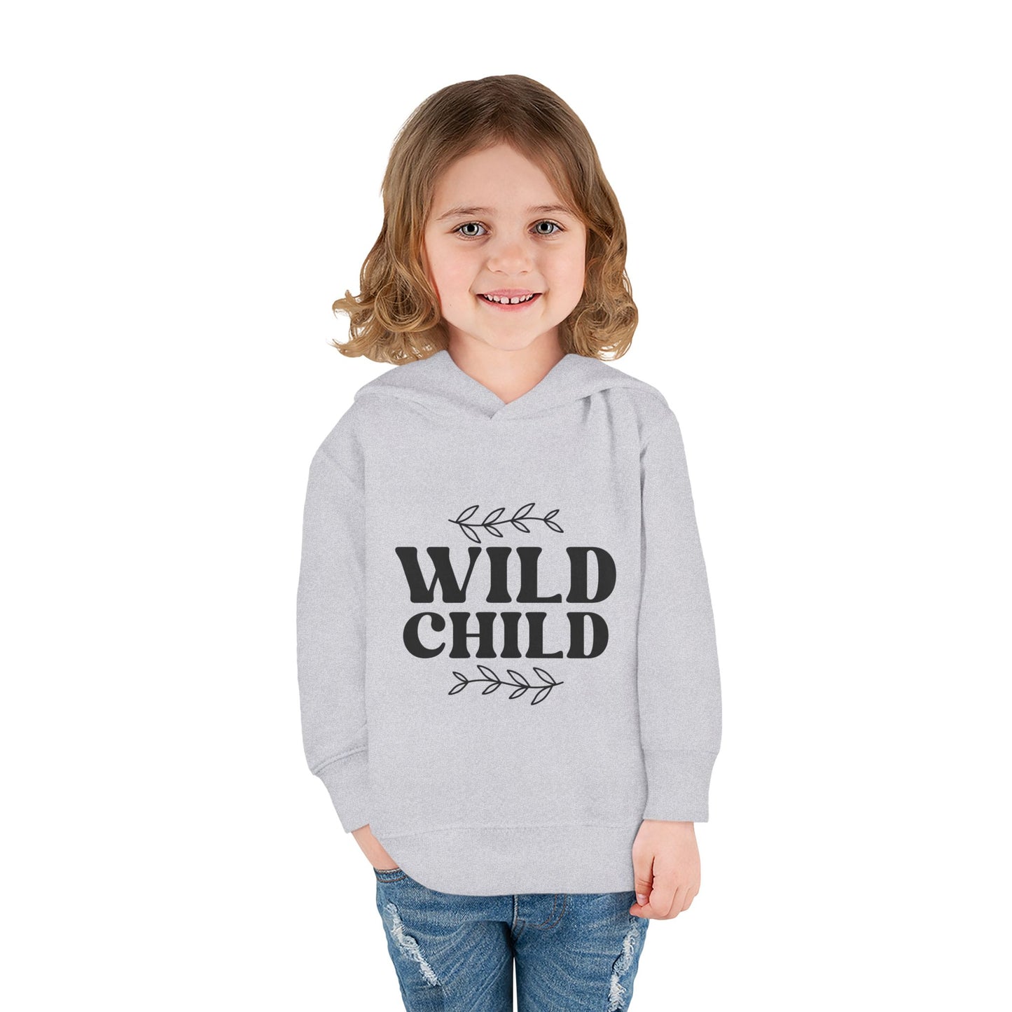 Wild Child Toddler Fleece Hoodie - Cozy and Playful Kids Apparel