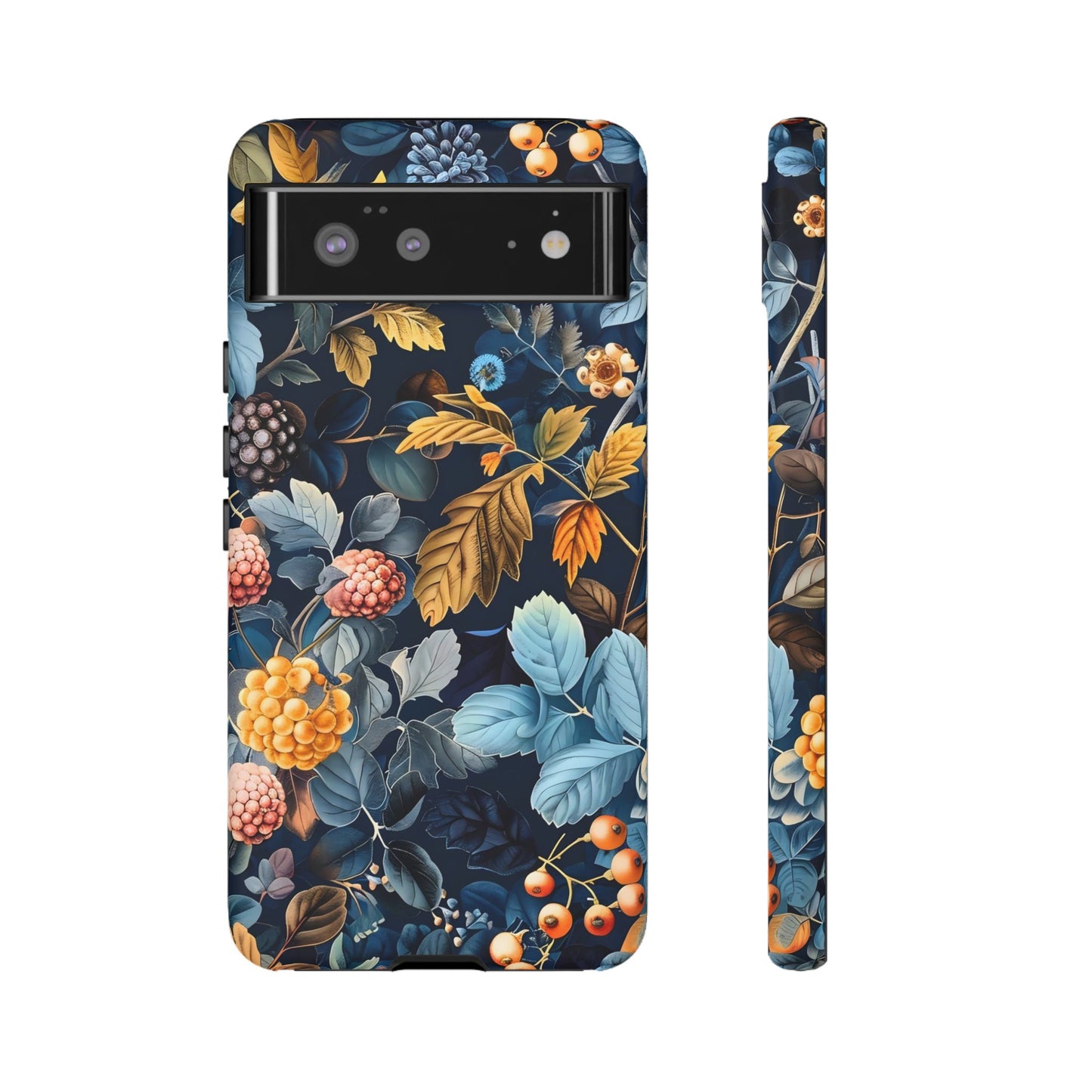 Floral iPhone Case, Tough Phone Cover, Nature-inspired Accessory, Gift for Her, Trendy Protection Case