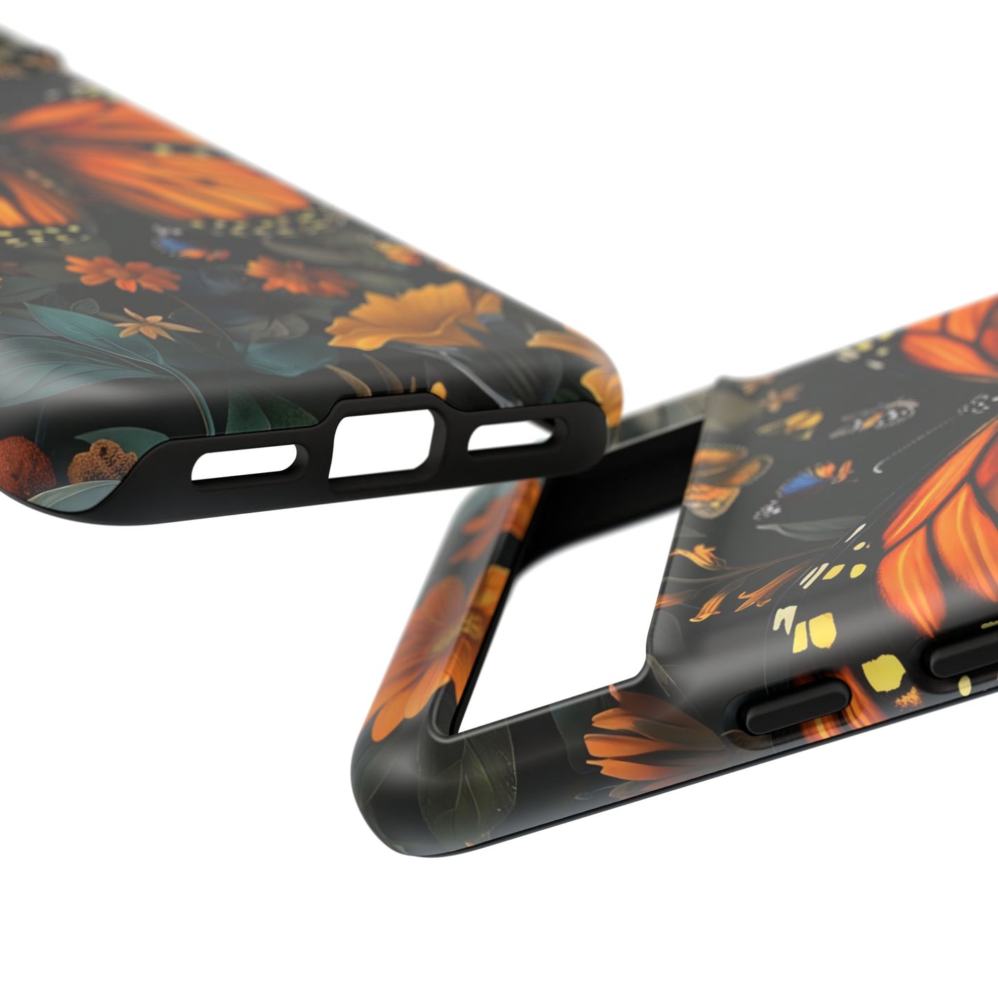 Monarch Butterfly Phone Case, Tough Cases, Nature Lover Gift, Floral Mobile Cover, Eco-Friendly Phone Accessory, Butterfly Design