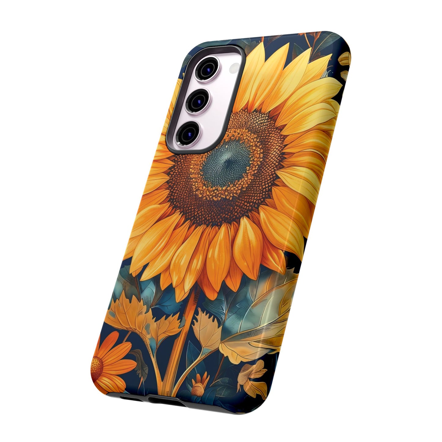 Sunflower Phone Case - Floral Design for Nature Lovers, Cute Spring Accessory, Gift for Her, Eco-Friendly Cover