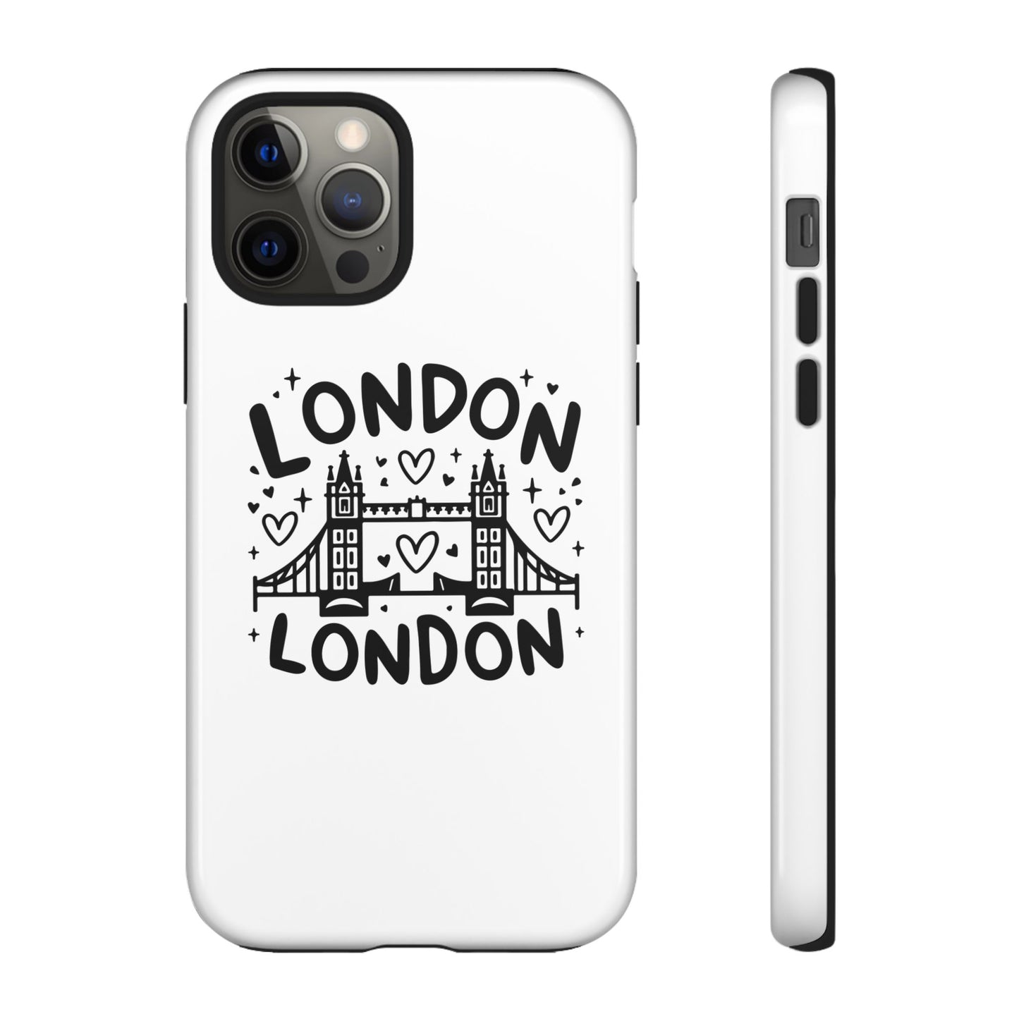 Love London Bridge Phone Case, Tough Cases for London Lovers, Cute Protection, Travel Gift, Phone Accessory, Design with Love