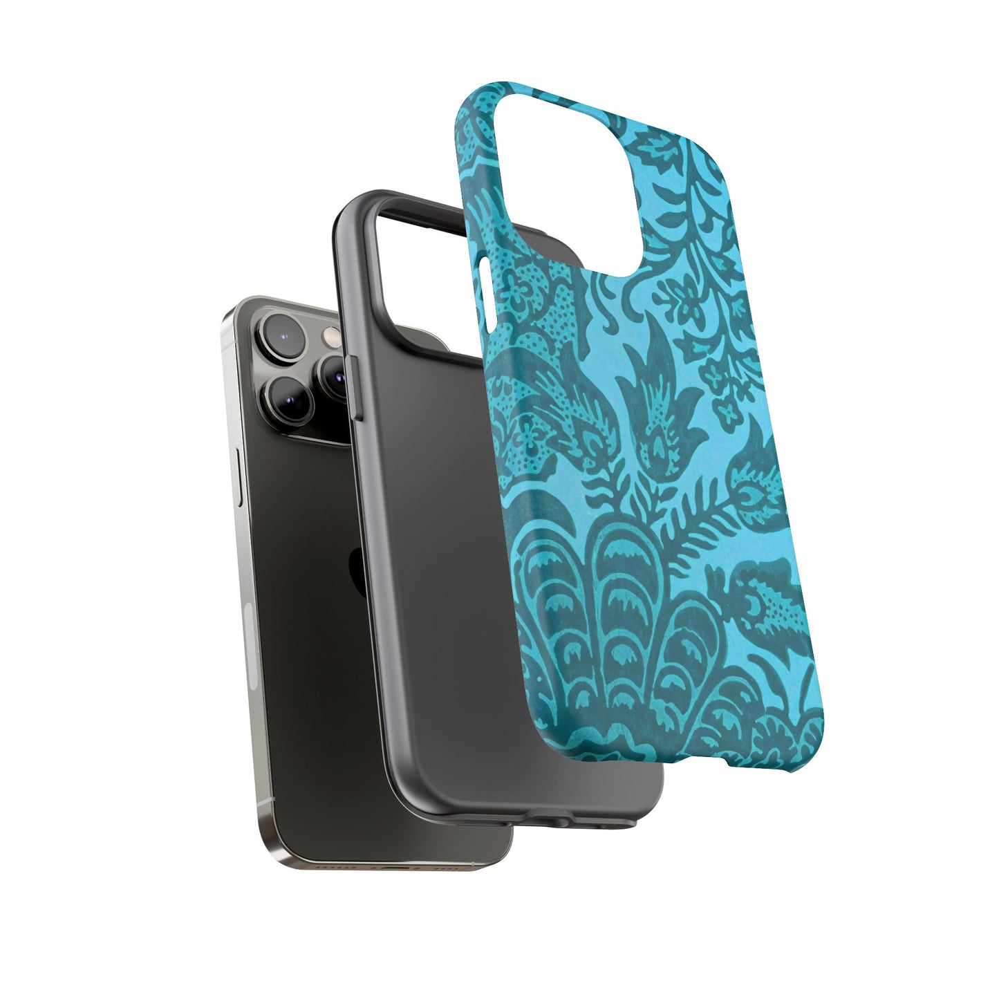 Bohemian Phone Case, Tough Floral Phone Cover, Artistic Phone Protector, Gift for Her, Unique Tech Accessories