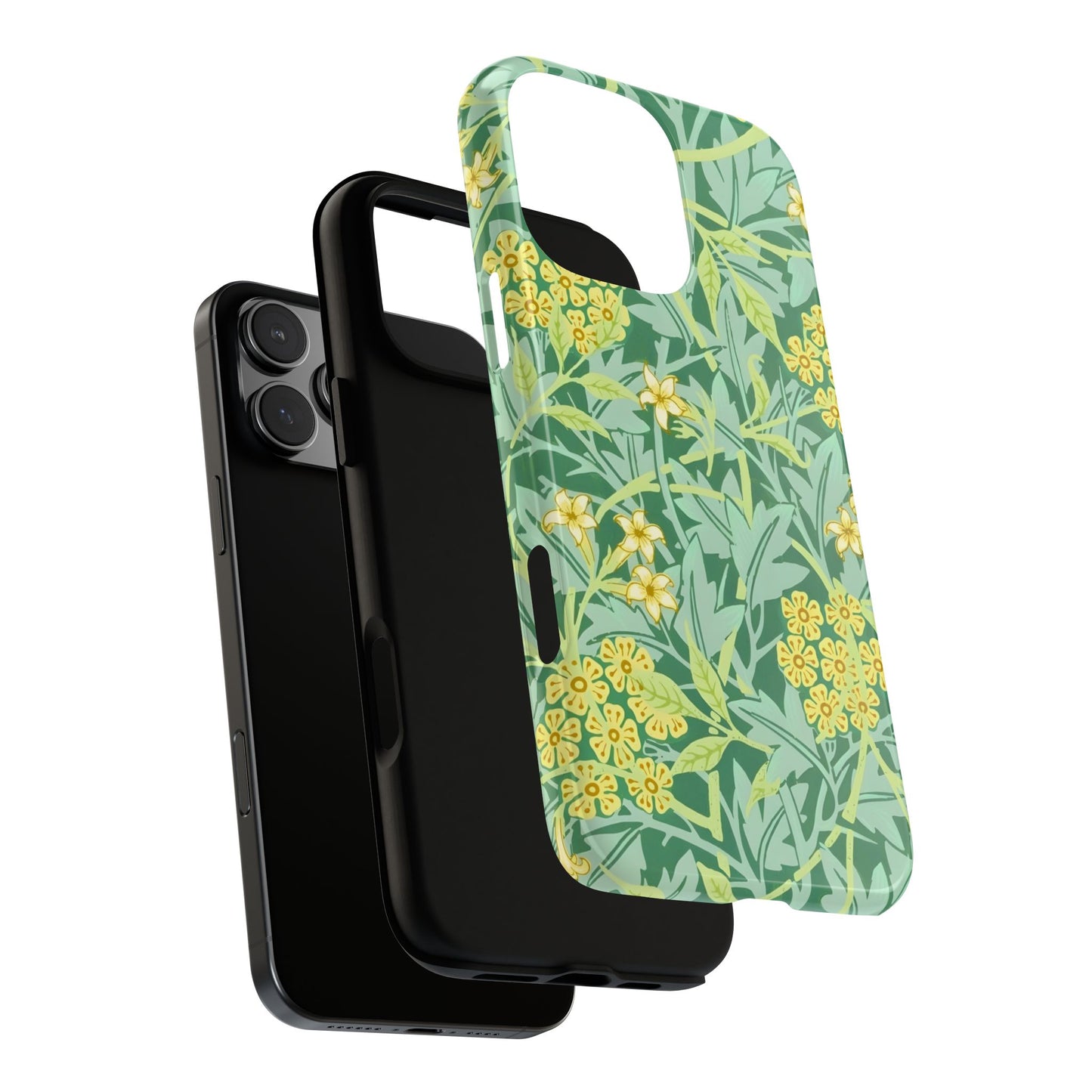 Tough Cases Organic Floral Phone Case, Stylish iPhone Cover, Eco-Friendly Gift, Nature Lover Accessory, Spring Decor, Unique Phone Protector