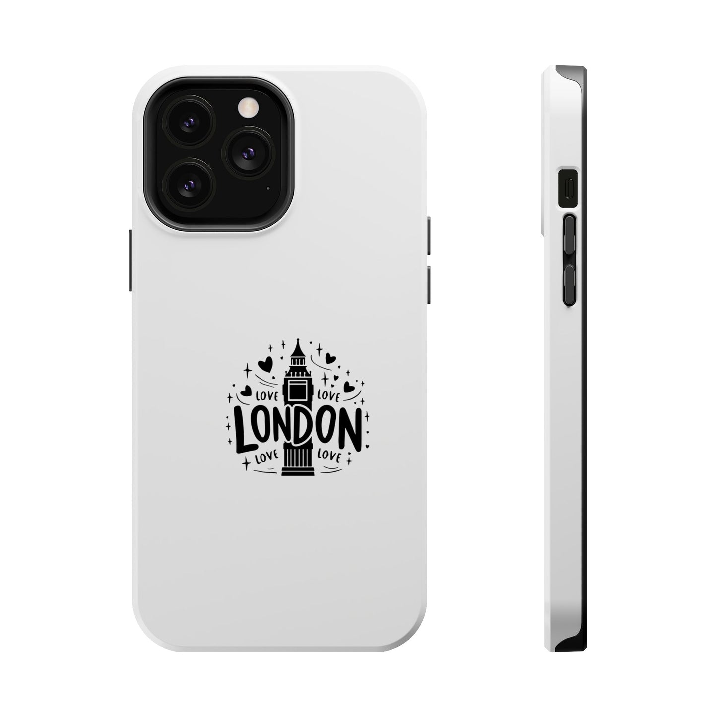 London Love Magnetic Tough Case - Stylish iPhone Protection