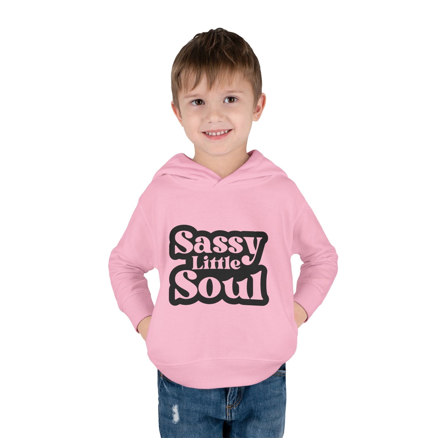 Sassy Little Soul Toddler Fleece Hoodie - Cute & Cozy Kids' Apparel