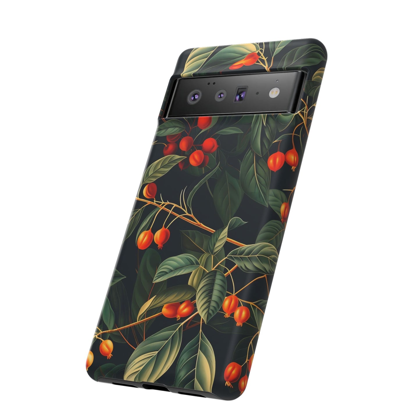 Tough Cases, Floral Phone Case, Nature-Inspired Tech, Unique Gift, Phone Accessory, Botanical Design, Fall Vibes